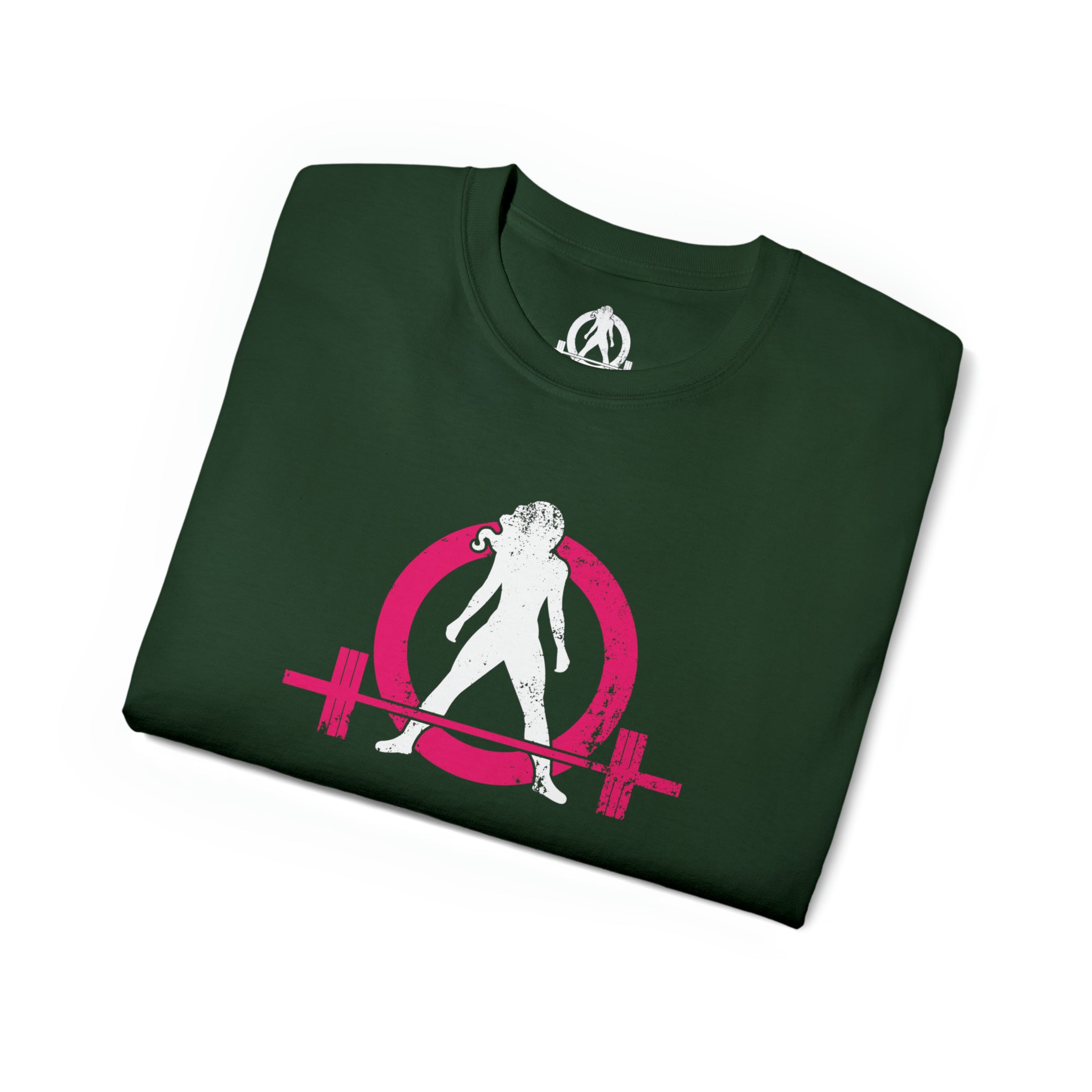 Strong Not Skinny - Unisex Ultra Cotton Tee - Color Distressed Logo