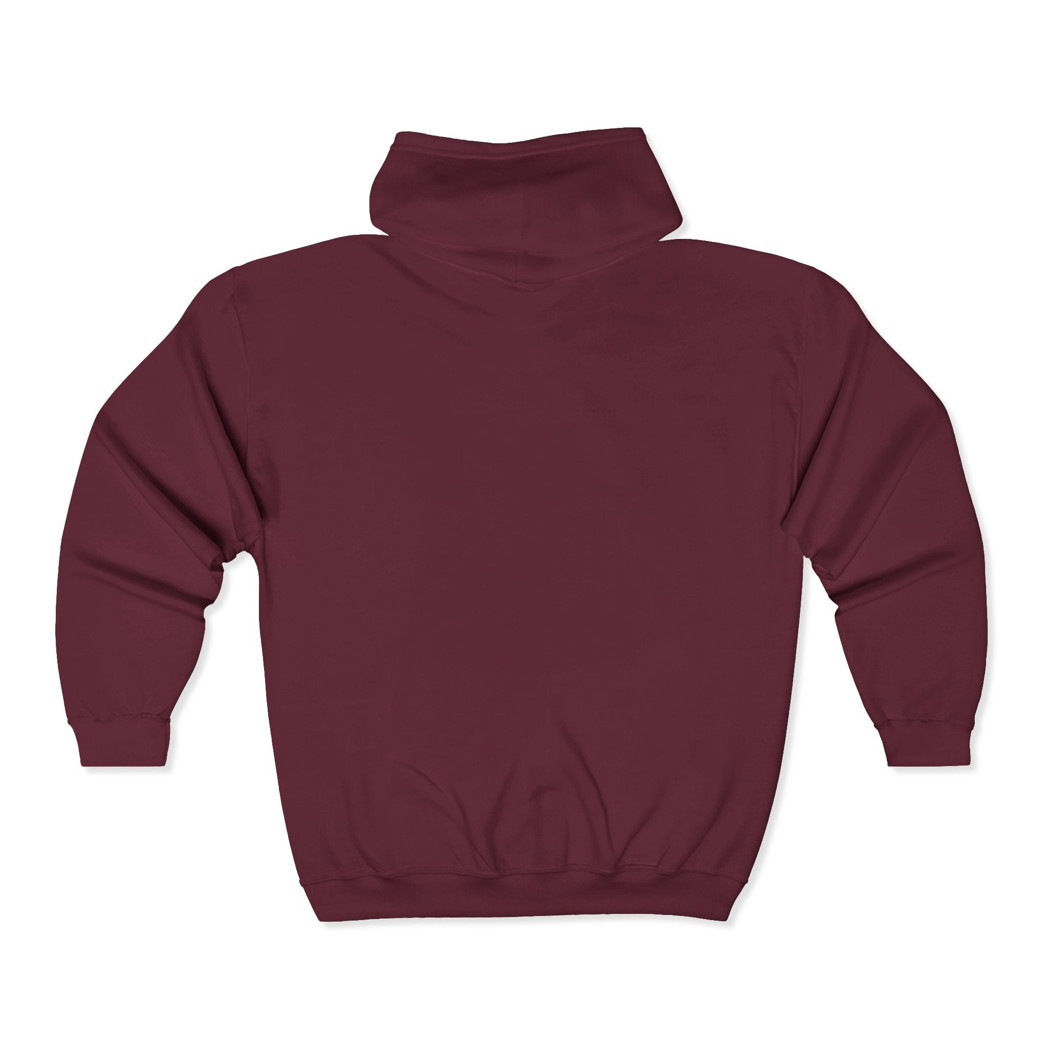 Unisex Heavy Blend™ Full Zip Hooded Sweatshirt - Classic Dark Logo