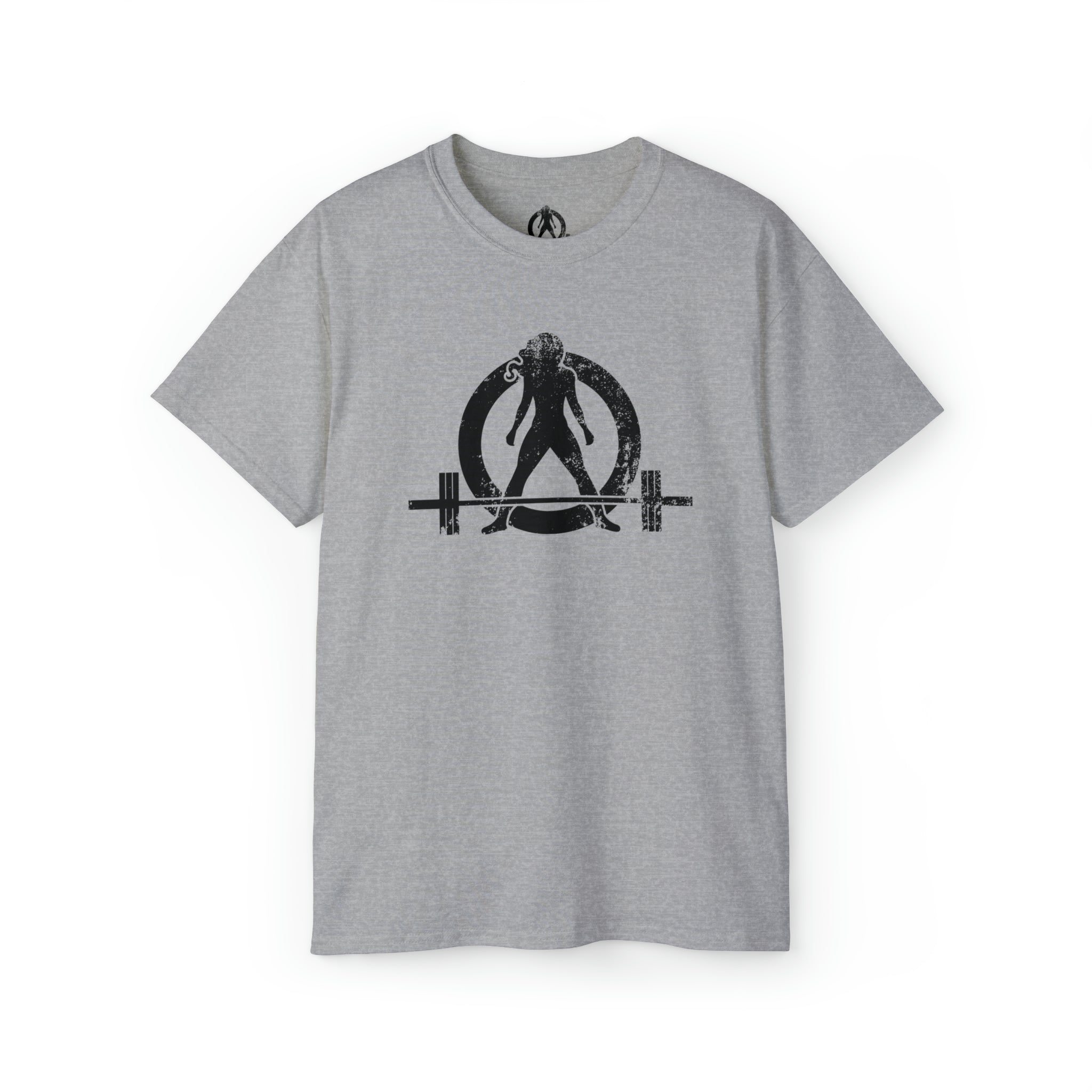Distressed - Unisex Ultra Cotton Tee - Black Logo