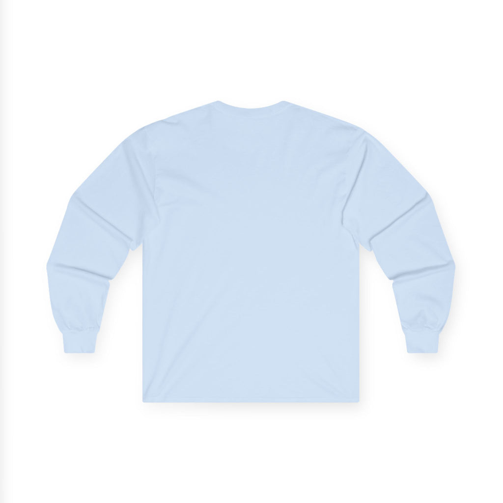 Lift Heavy Run Fast - Ultra Cotton Long Sleeve Tee - White Logo Front