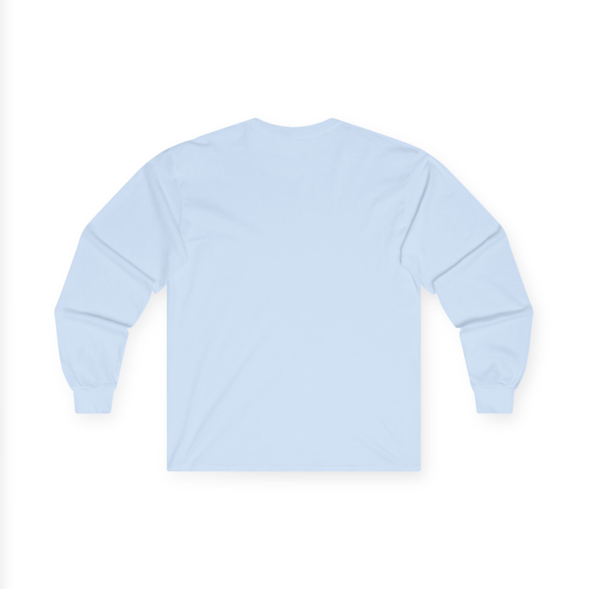 Lift Heavy Run Fast - Ultra Cotton Long Sleeve Tee - White Logo Front