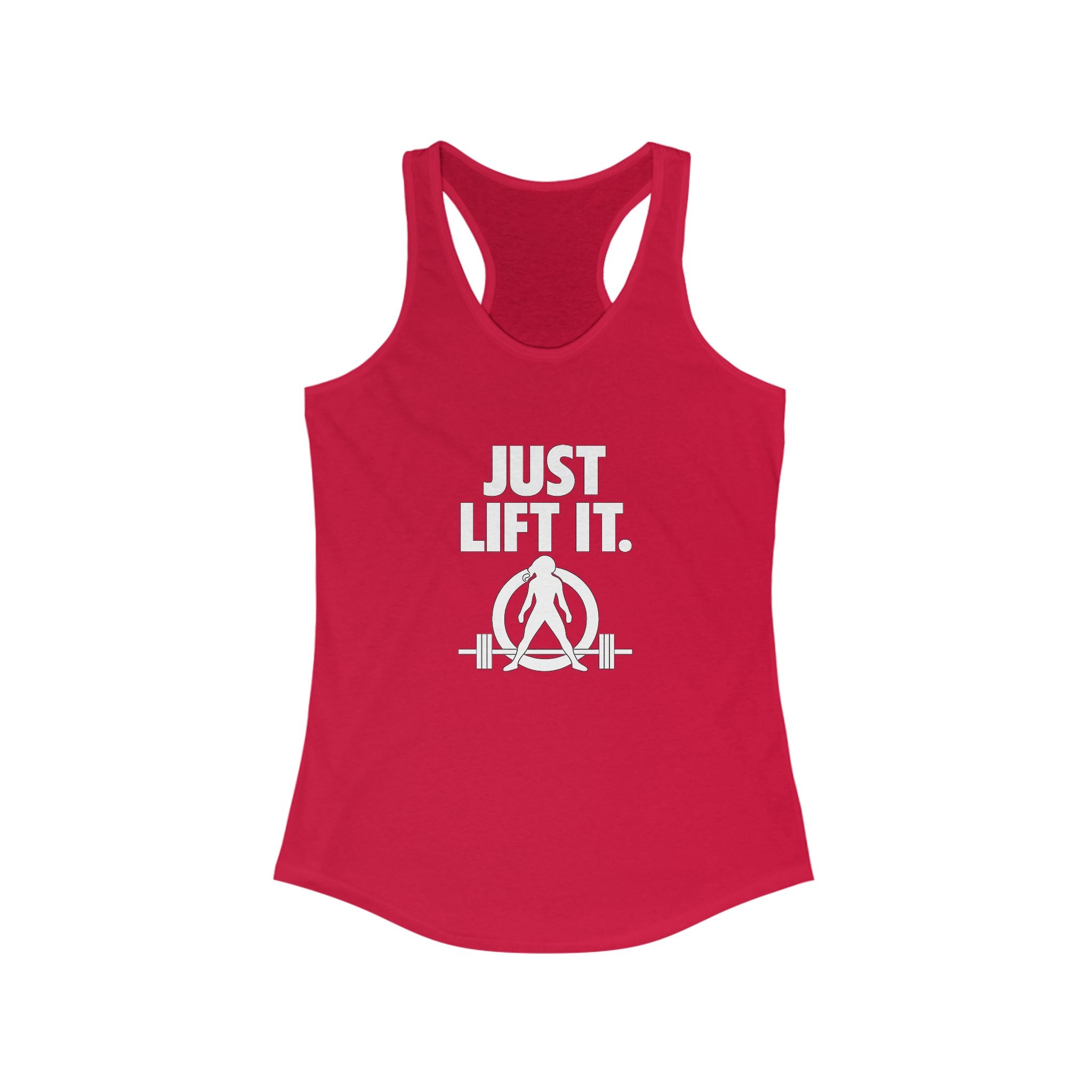 Just Lift It - Women's Fitness Racerback Tank
