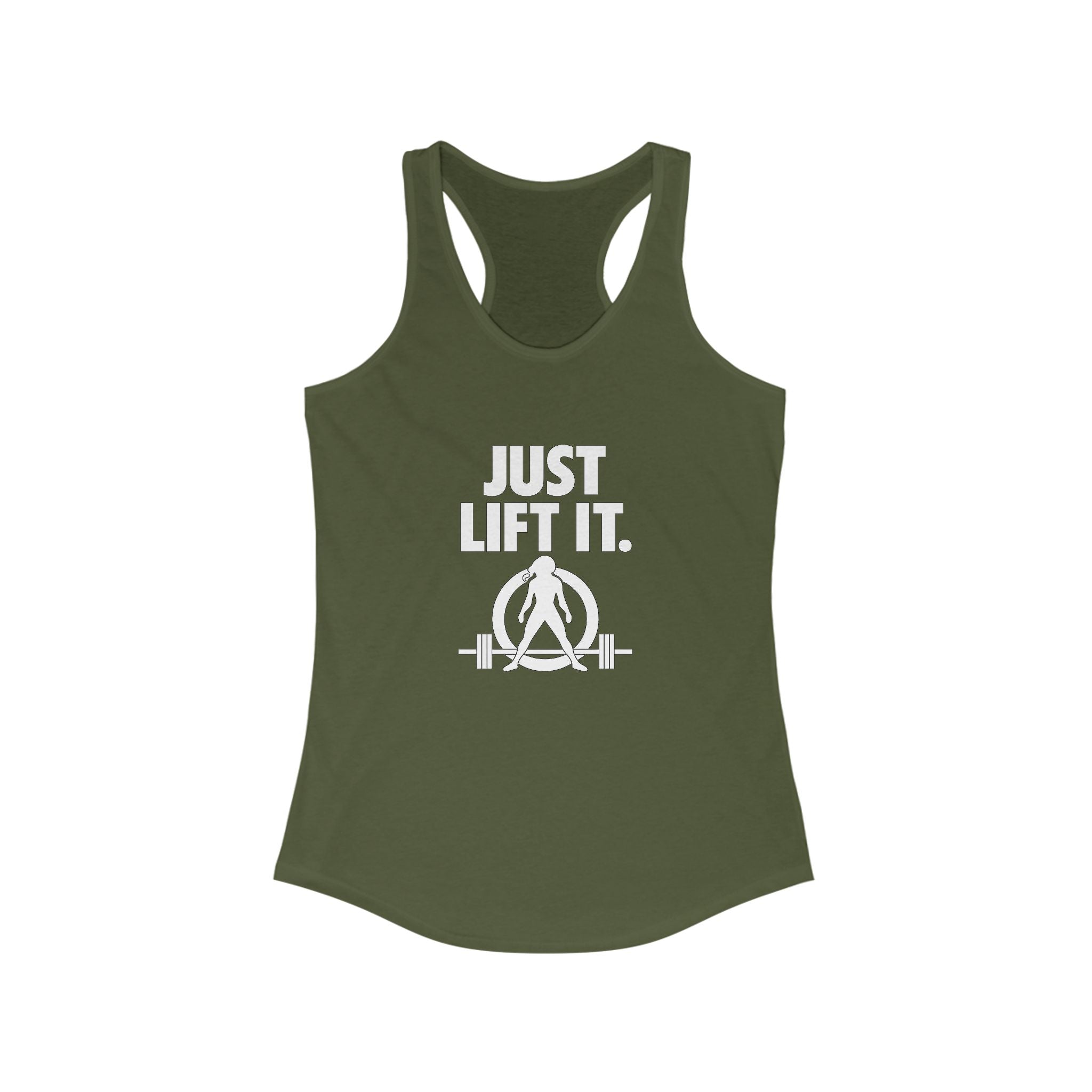 Just Lift It - Women's Fitness Racerback Tank