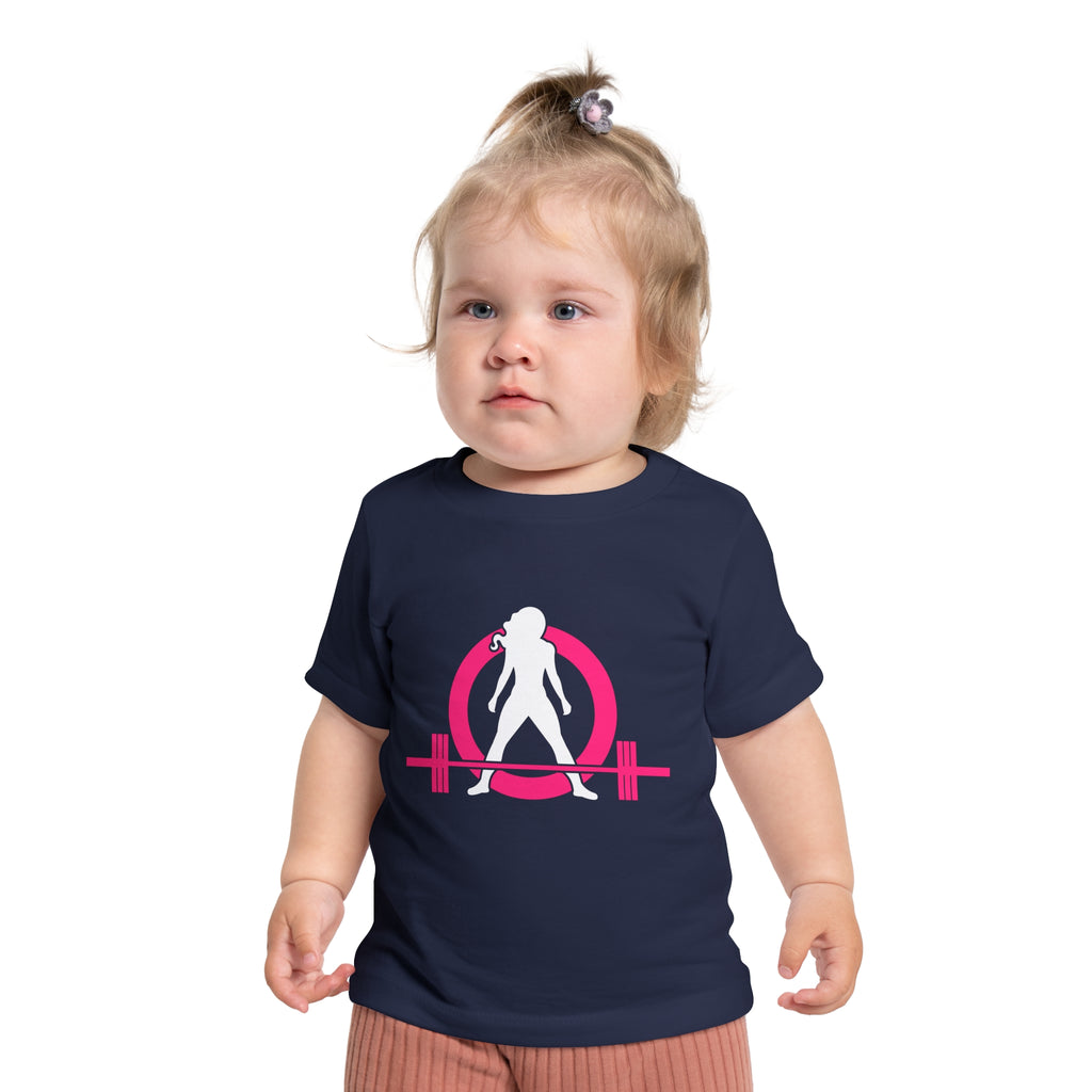 WWLW Bold Fitness Baby Tee – Empowering Gym Style for Little Stars 👶💪