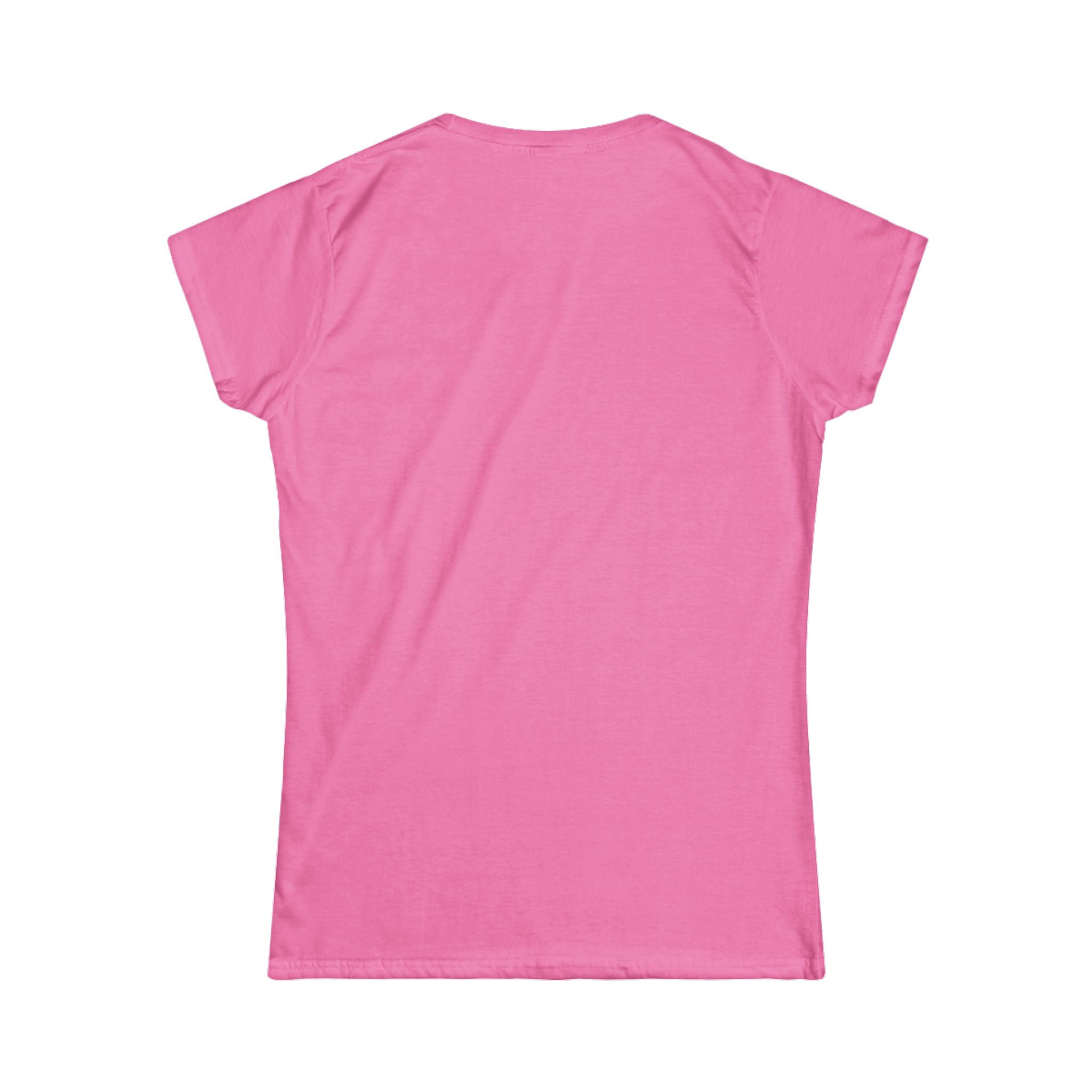 Lift Heavy Swing Fast - Women's Softstyle Tee - Black Logo