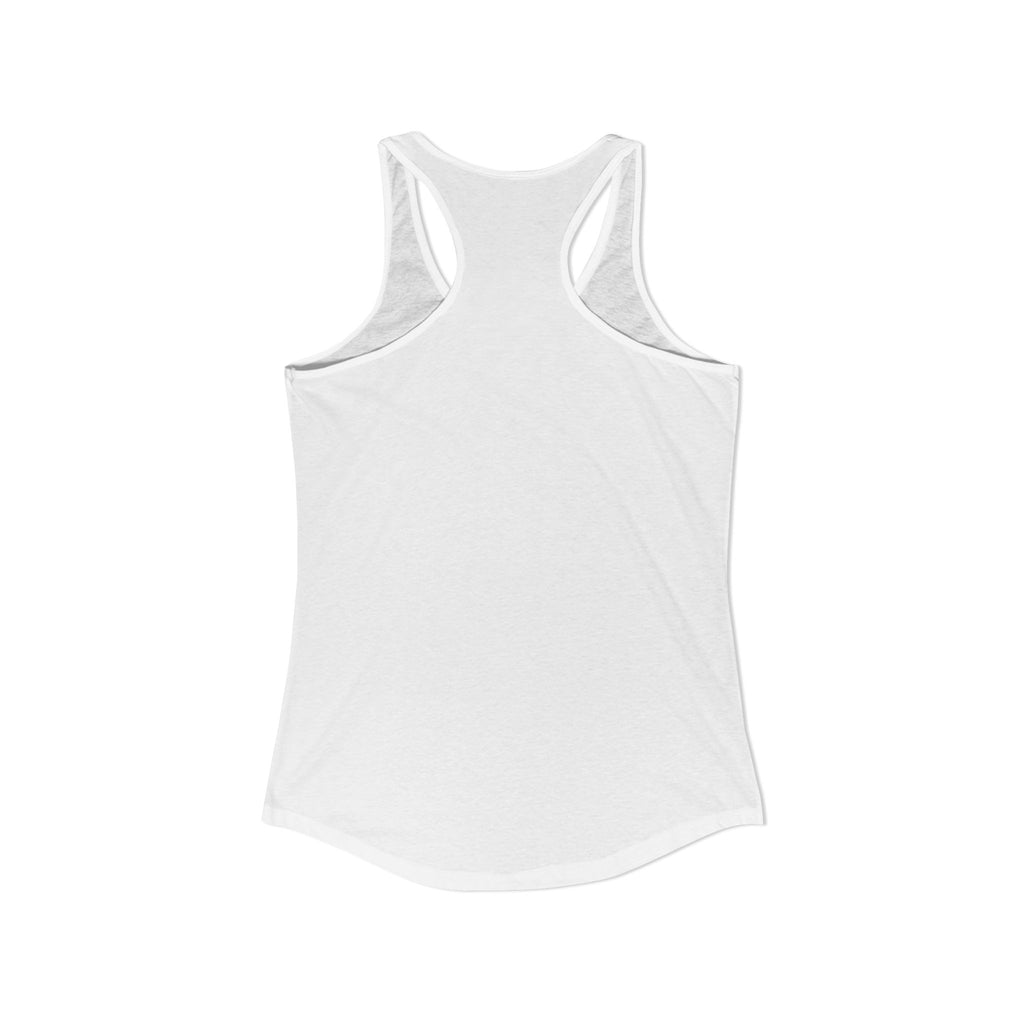 Lift Weights & Hang Out With My Dog  - Dark Logo - Women's Ideal Racerback Tank