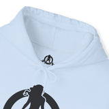 Iron Sharpens Iron - Unisex Heavy Blend Hooded Sweatshirt - Black Print on Front & Back