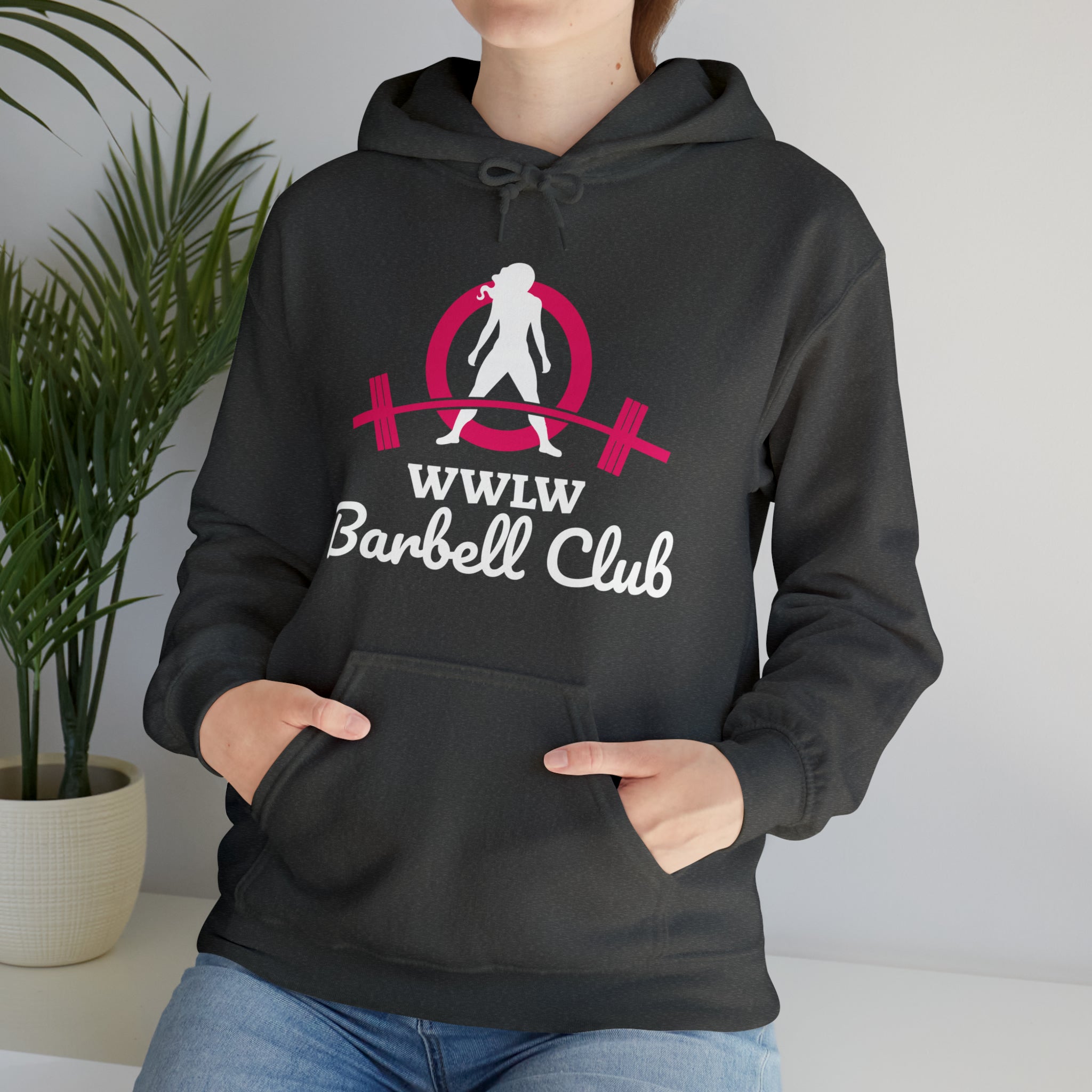 Barbell Club Classic Logo - Unisex Heavy Blend Hooded Sweatshirt