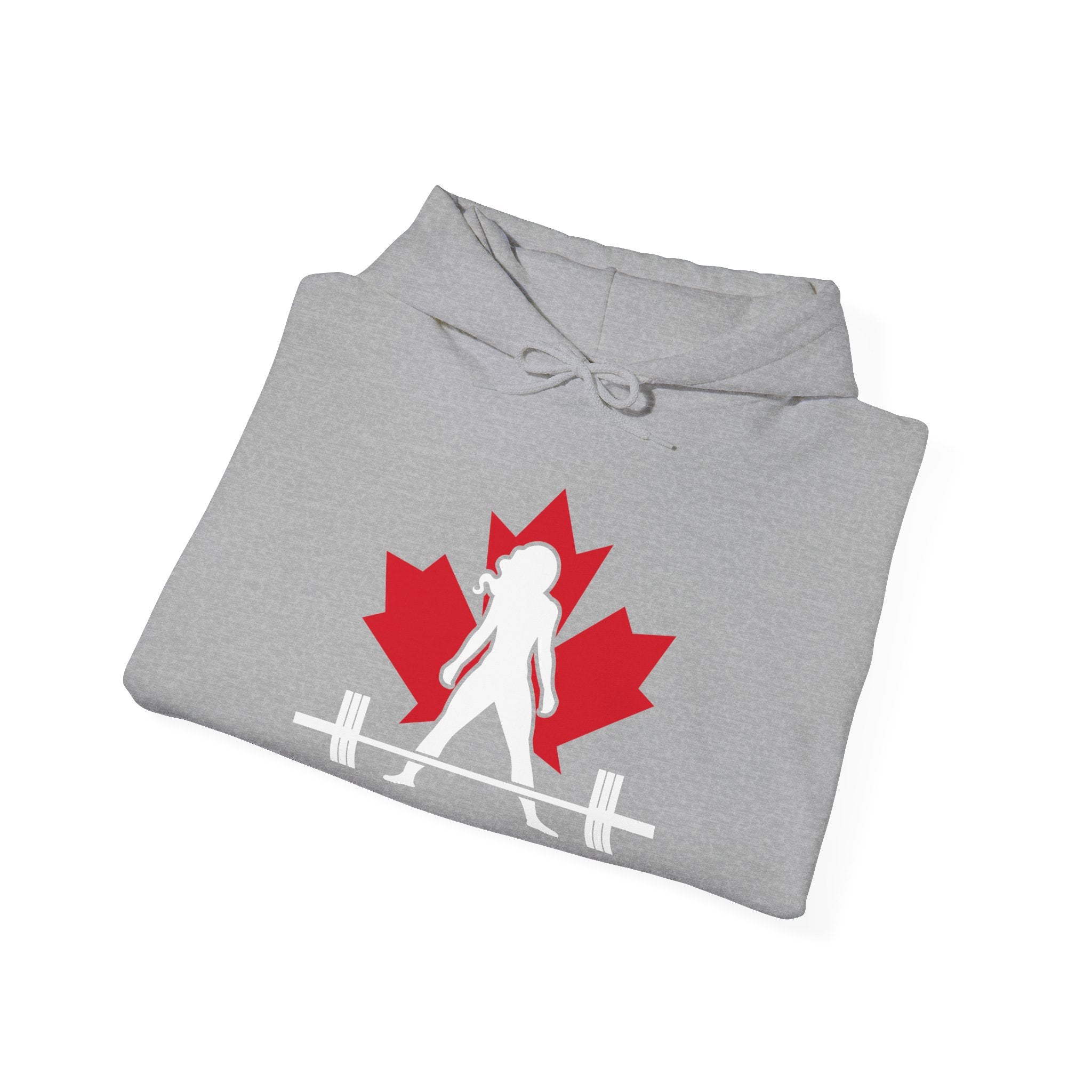Unisex Heavy Blend Hooded Sweatshirt - Canada Dark Logo - Plain Back