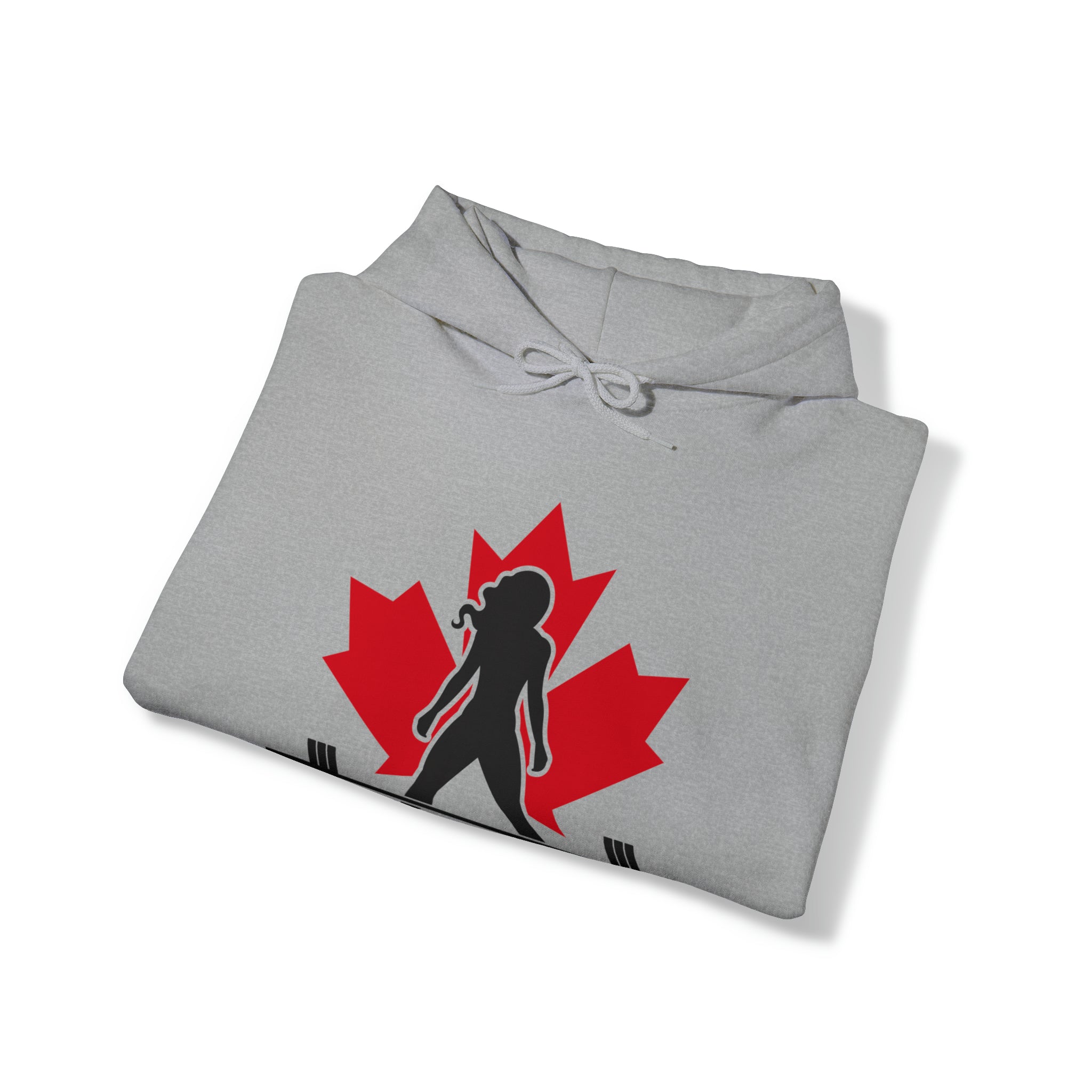 Canada Logo - Unisex Heavy Blend Hooded Sweatshirt - Canada Logo Light - Plain Back