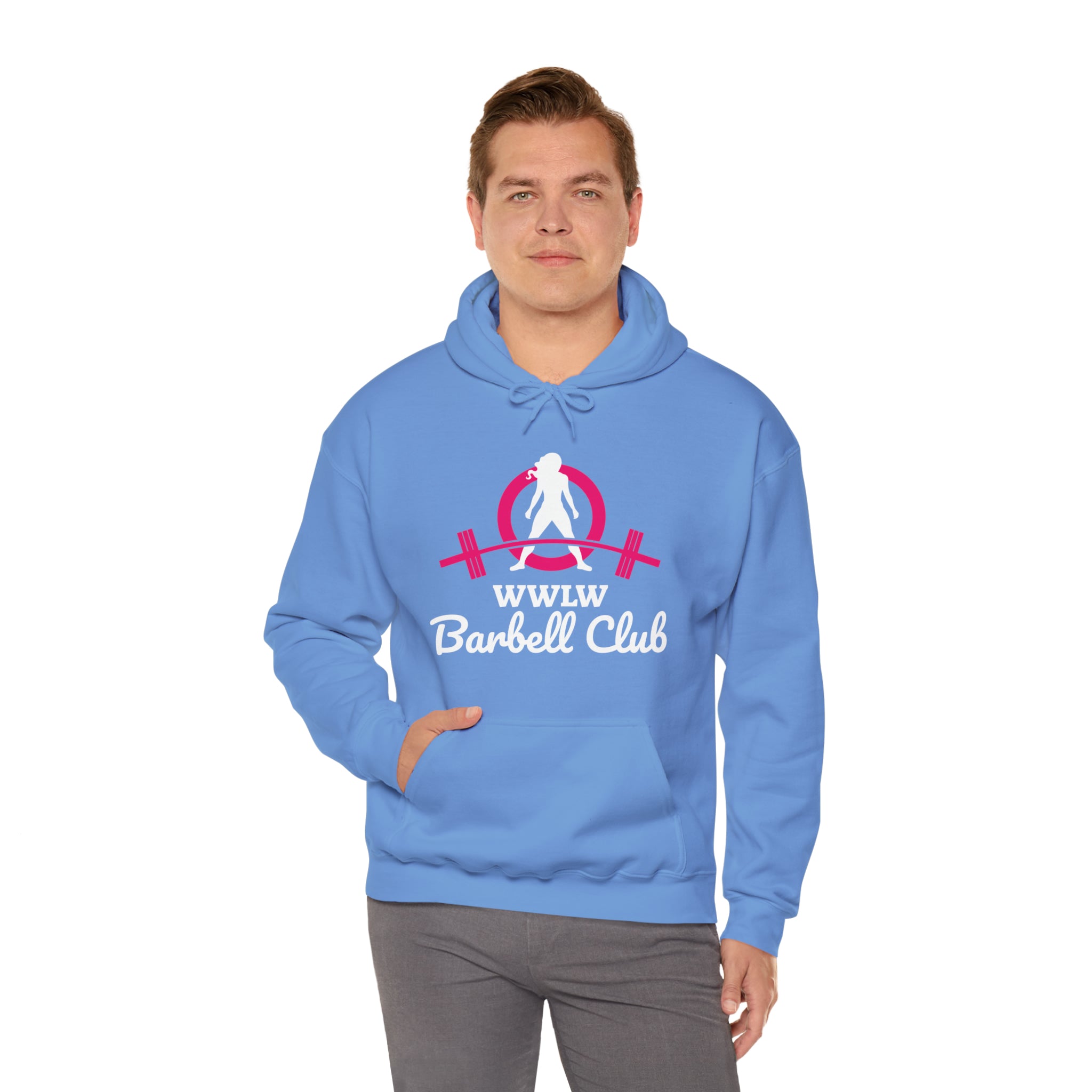 Barbell Club Classic Logo - Unisex Heavy Blend Hooded Sweatshirt