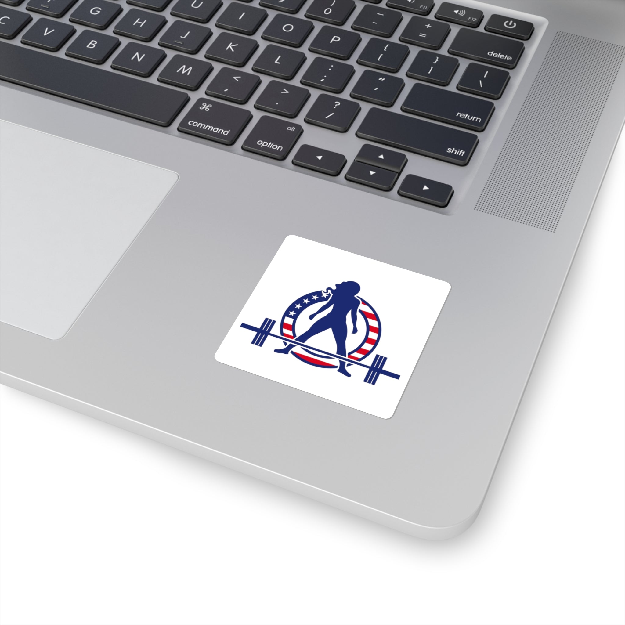 USA Logo - Square Stickers - USA Logo - Classic Light