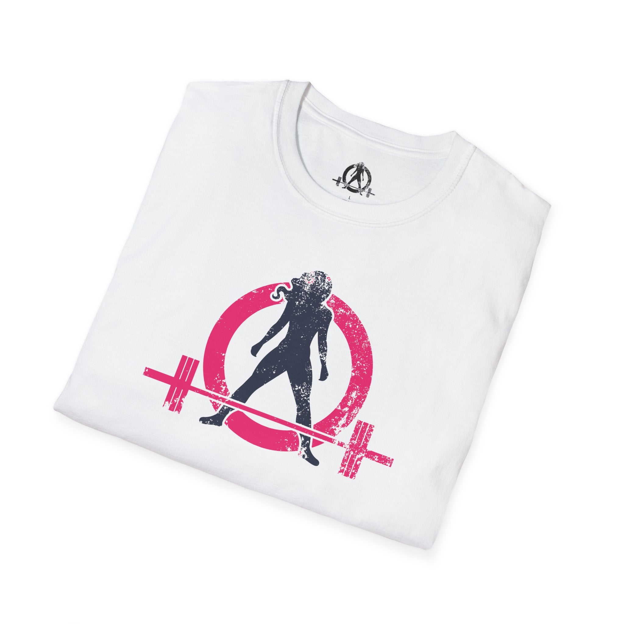 WWLW Distressed Logo Inverted - Unisex Softstyle T-Shirt - Plain Back (BEST SELLER)