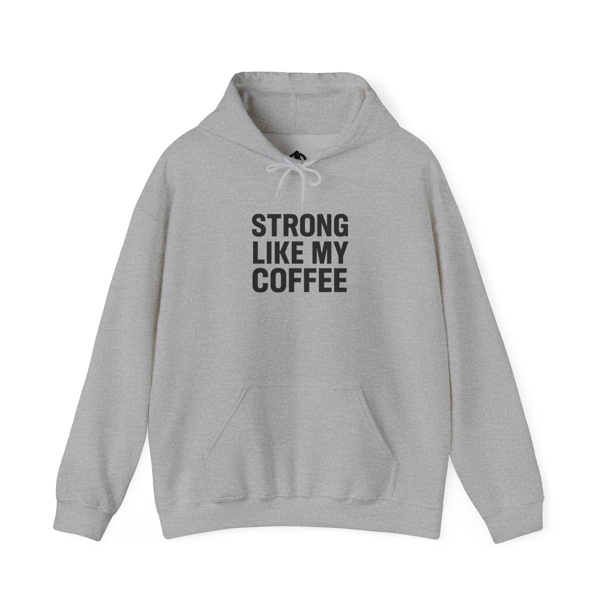 STRONG LIKE MY COFFEE - Unisex Heavy Blend™ Hooded Sweatshirt