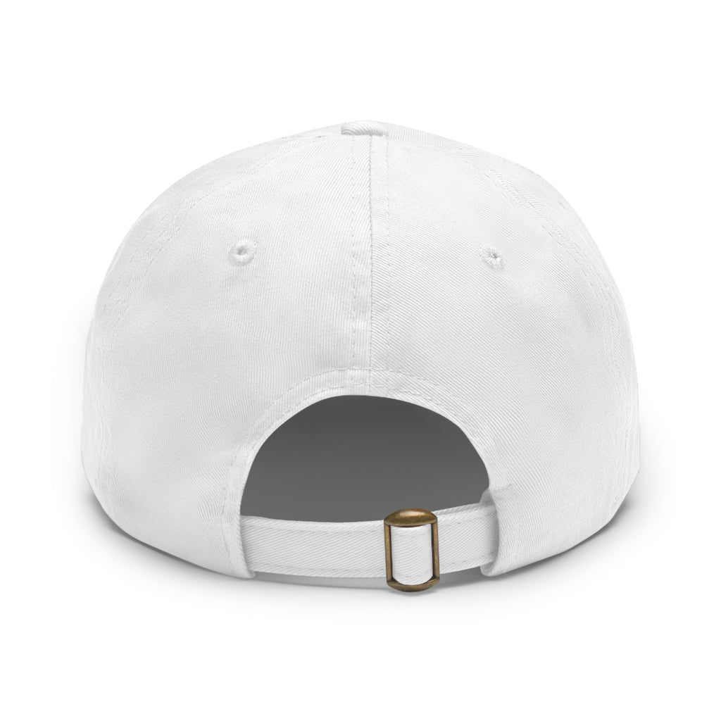 I Could Hip Thrust You - Dad Hat with Leather Patch (Rectangle) - White Font
