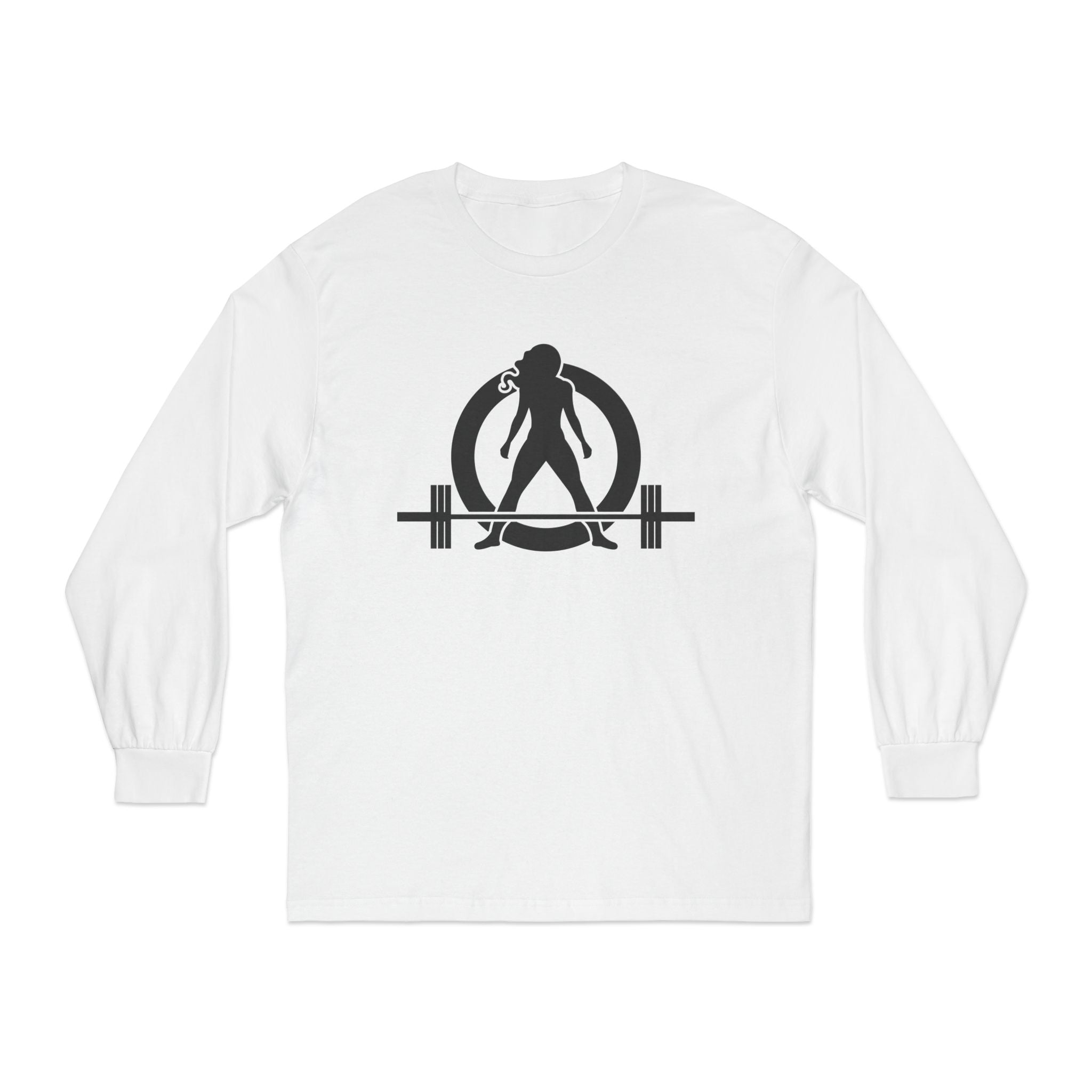 Everything Hurts & I'm Hungry - Unisex Classic Long Sleeve T-Shirt - Black Print on Front & Back