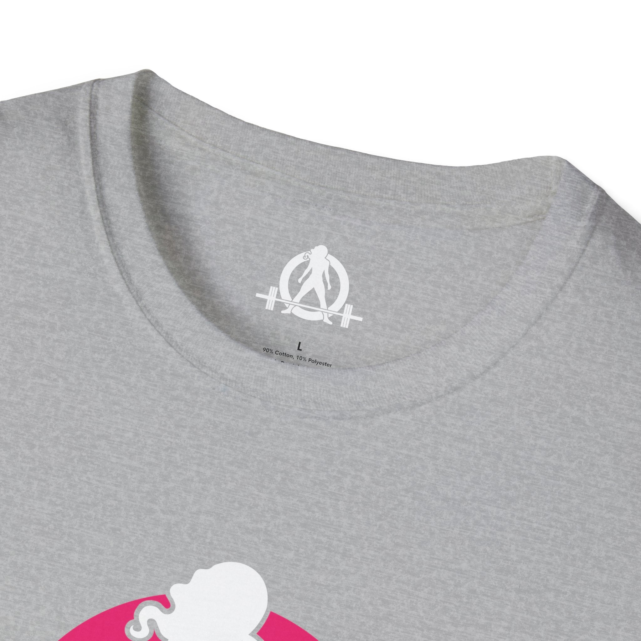 Strong Is Beautiful  - Unisex Softstyle T-Shirt - White Print on on back.