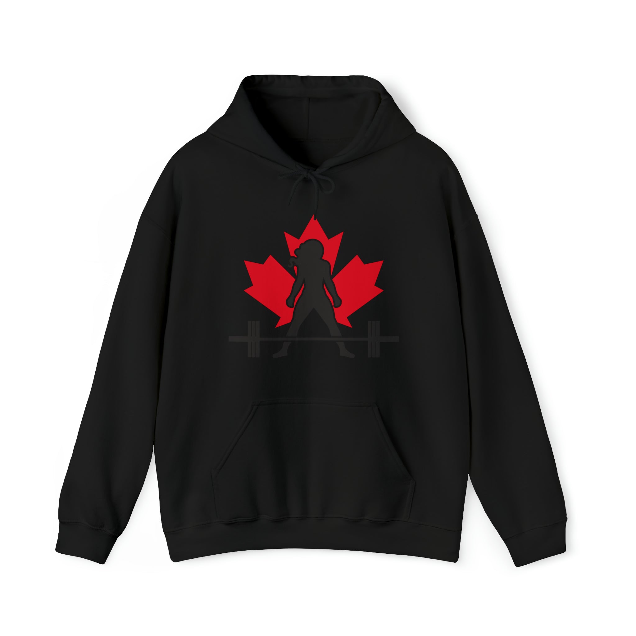 Canada Logo - Unisex Heavy Blend Hooded Sweatshirt - Canada Logo Light - Plain Back