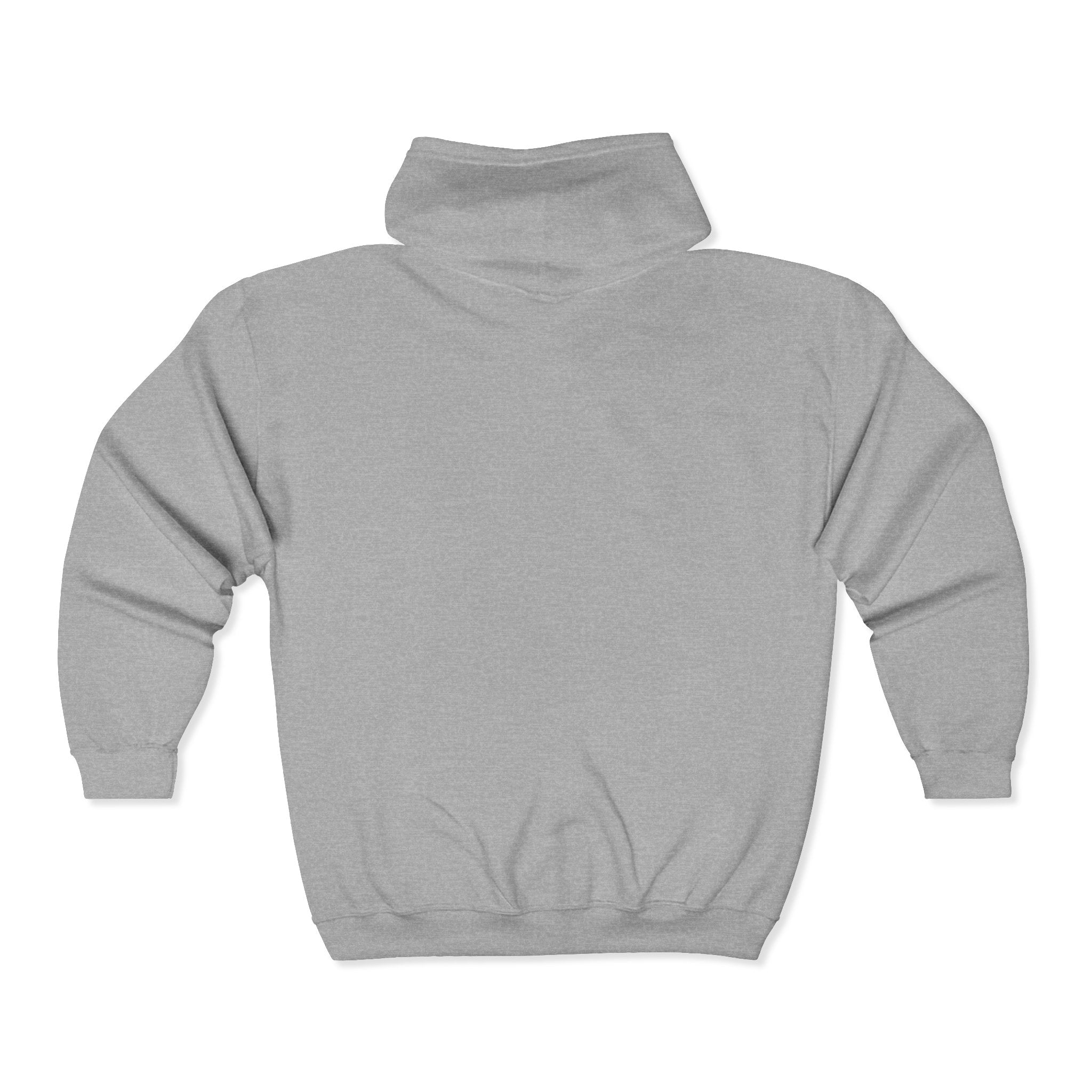 Unisex Heavy Blend™ Full Zip Hooded Sweatshirt - Classic Dark Logo