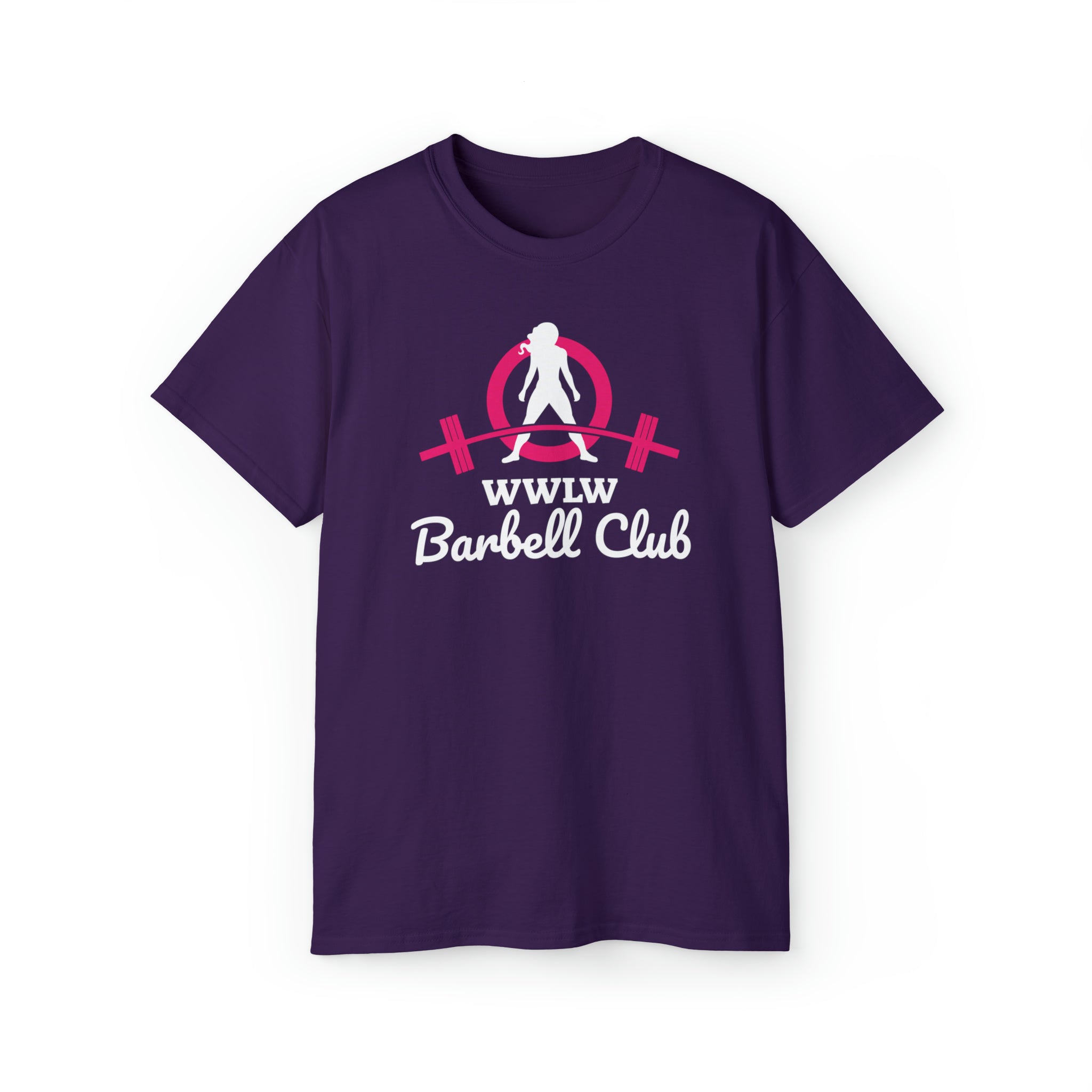 Barbell Club - Unisex Ultra Cotton Tee - Colored Logo Dark