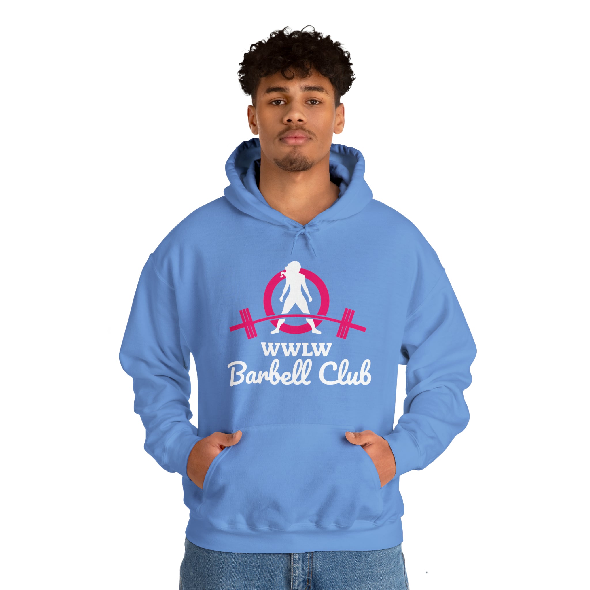 Barbell Club Classic Logo - Unisex Heavy Blend Hooded Sweatshirt