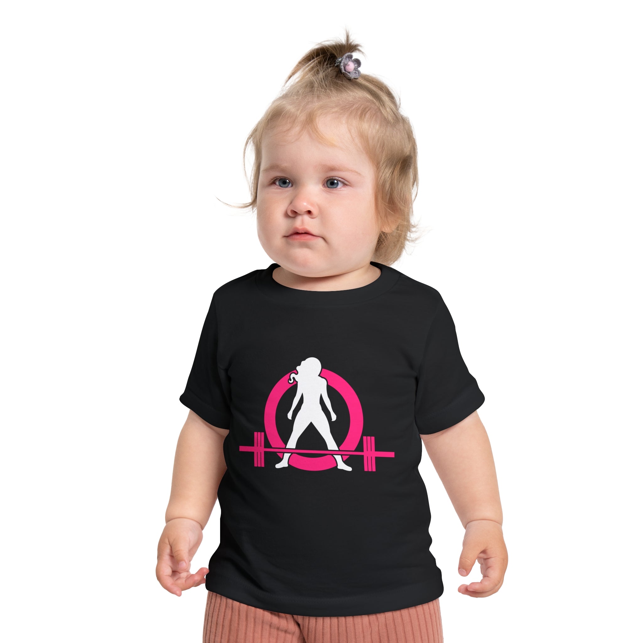 WWLW Bold Fitness Baby Tee – Empowering Gym Style for Little Stars 👶💪