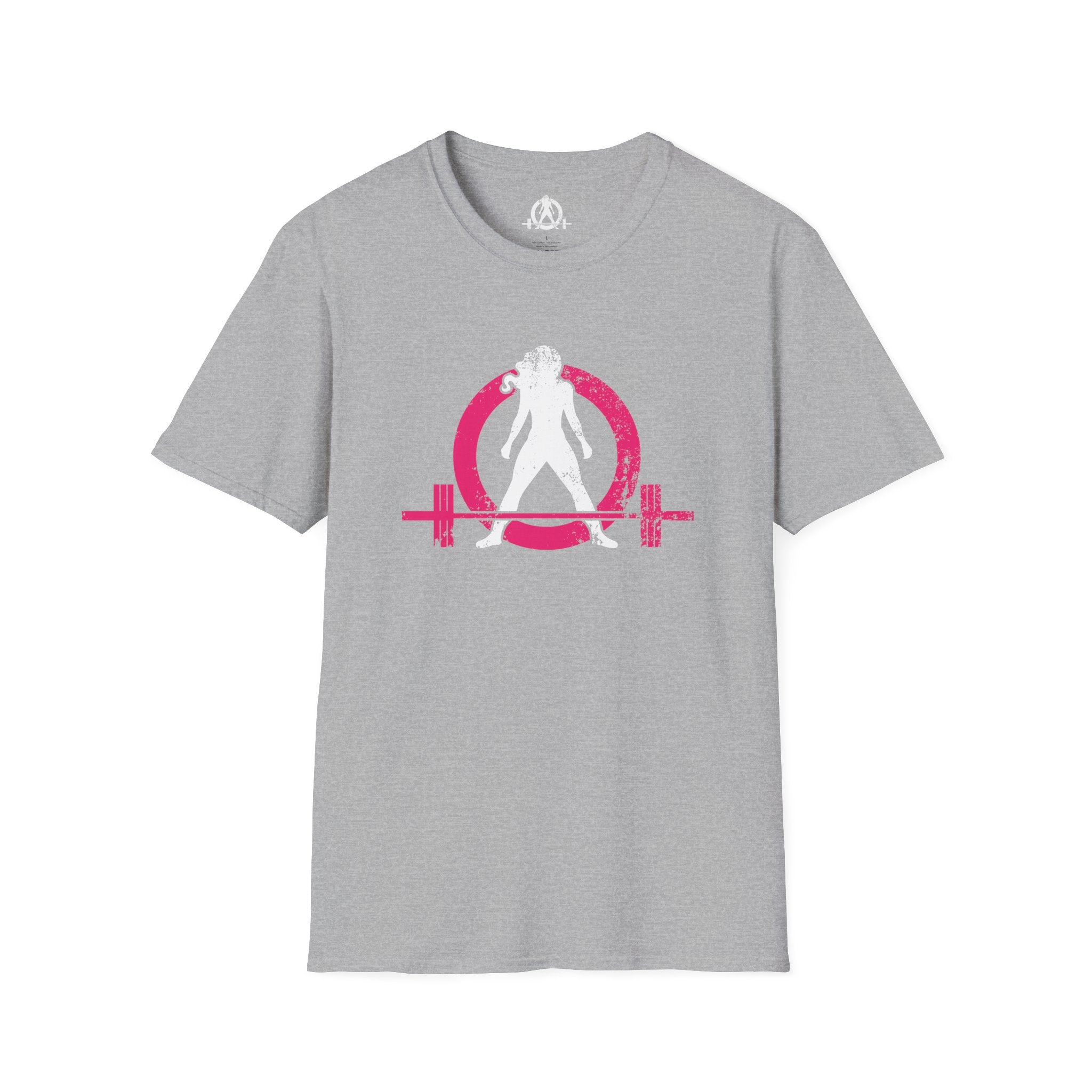 The Bar Is Loaded - Unisex Softstyle T-Shirt - Color Distressed Logo