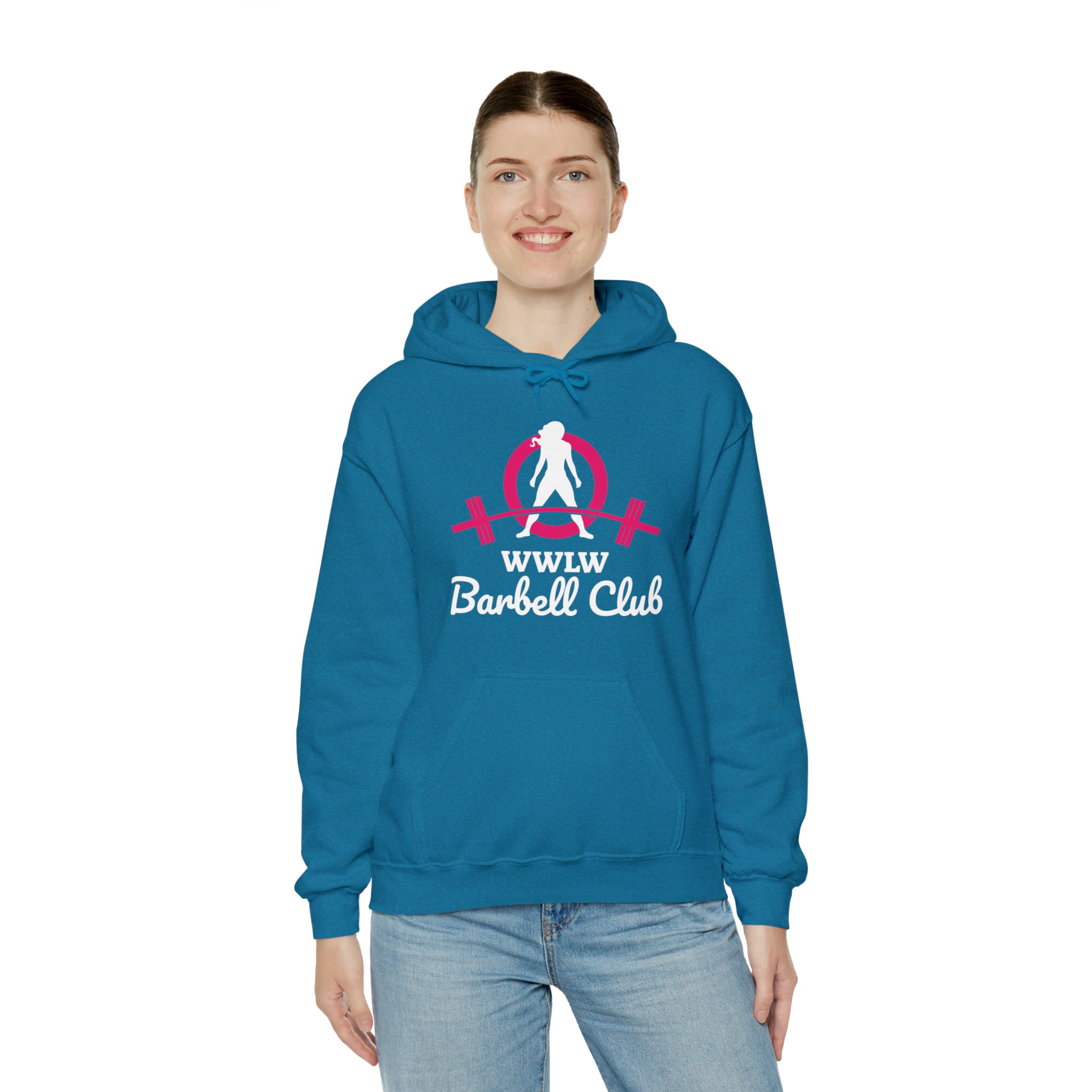 Barbell Club Classic Logo - Unisex Heavy Blend Hooded Sweatshirt