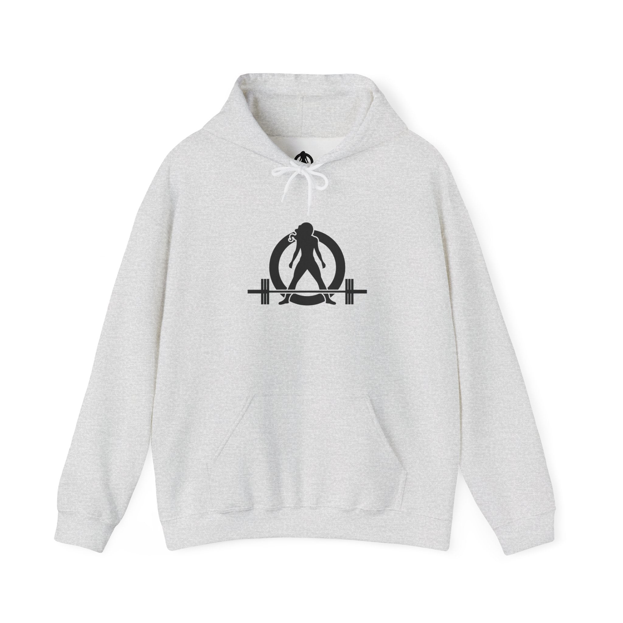 45 + 45 = 135 - Unisex Heavy Blend Hooded Sweatshirt  - Black Logo