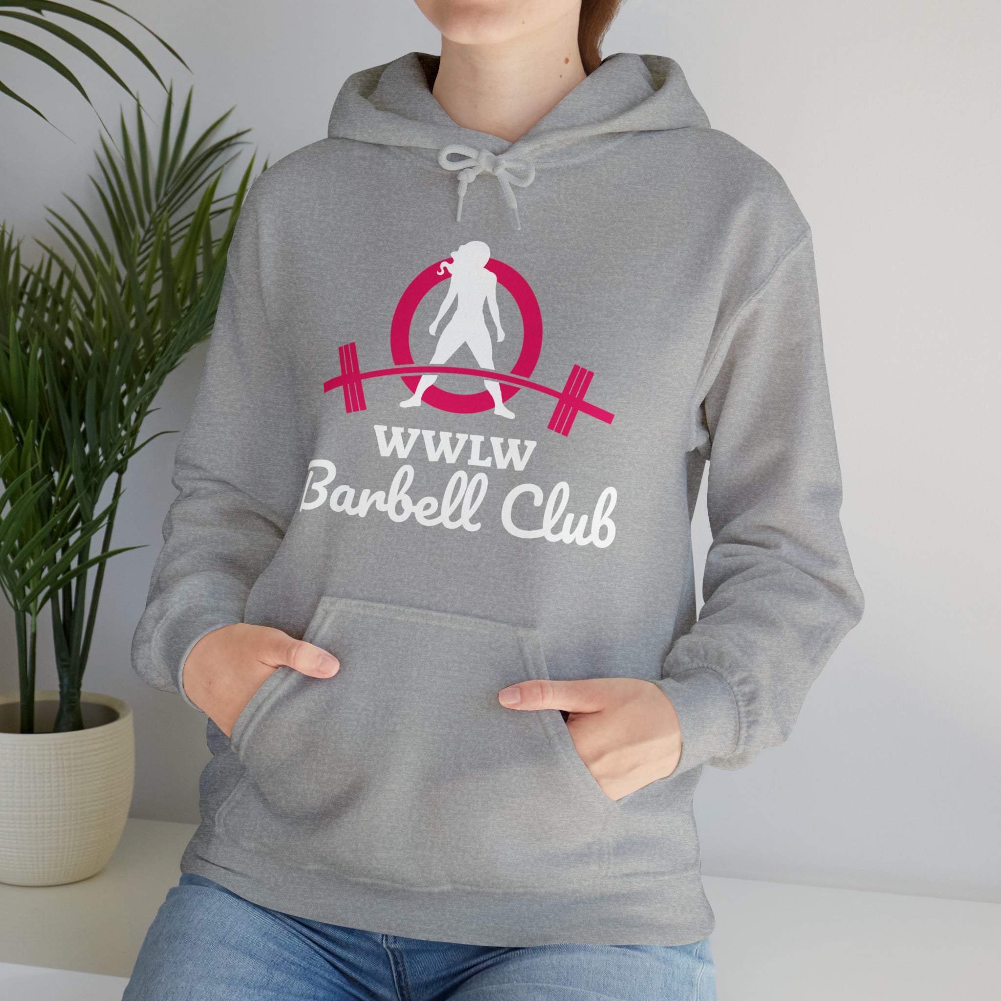 Barbell Club Classic Logo - Unisex Heavy Blend Hooded Sweatshirt