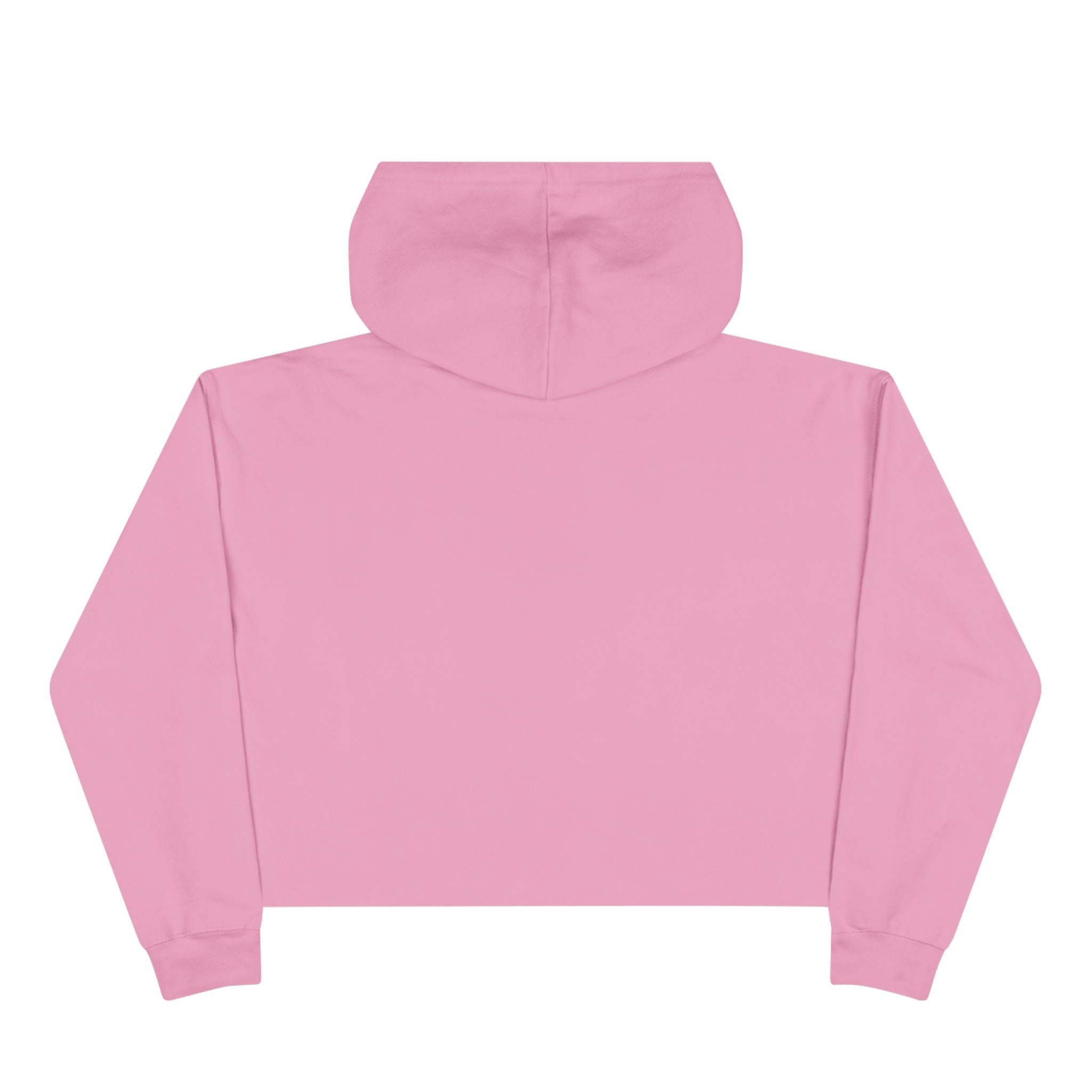 Lift Like A Girl - Empowered Crop Hoodie – For Strong Women Who Lift - Black Logo