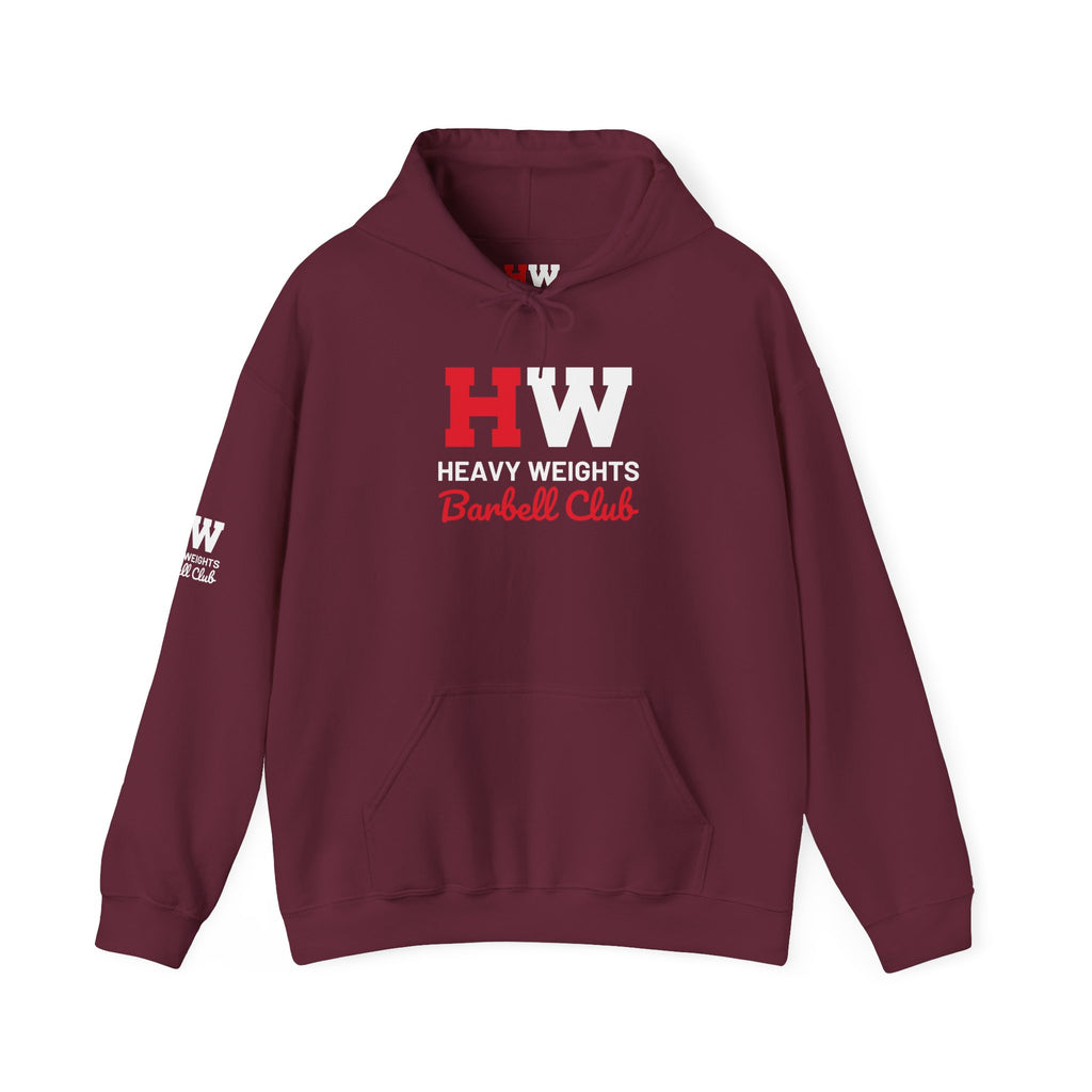 Heavy Weights Barbell Club – Unisex Heavy Blend™ Hooded Sweatshirt 🏋️‍♂️🔥