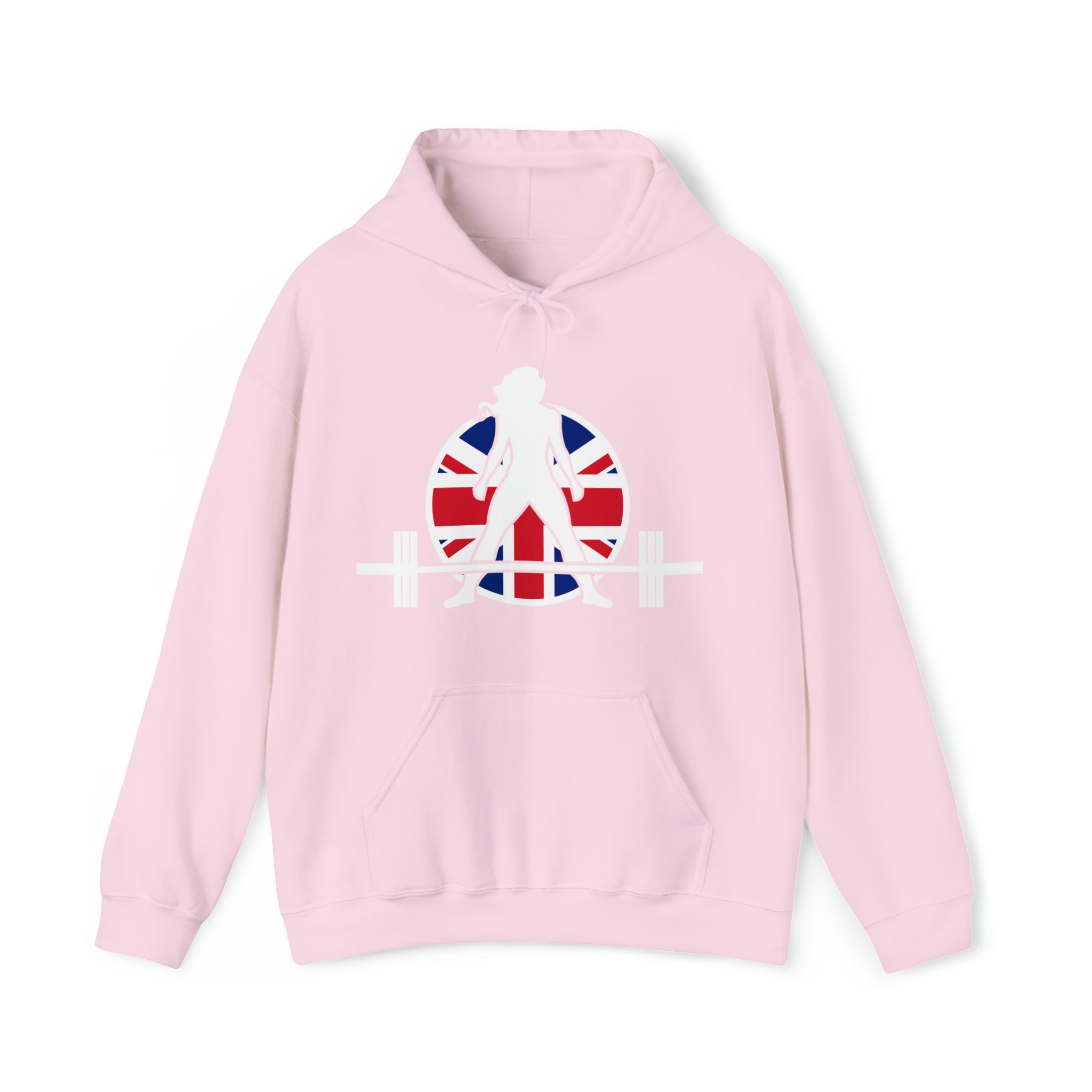 UK Logo - Unisex Heavy Blend Hooded Sweatshirt -  Plain Back