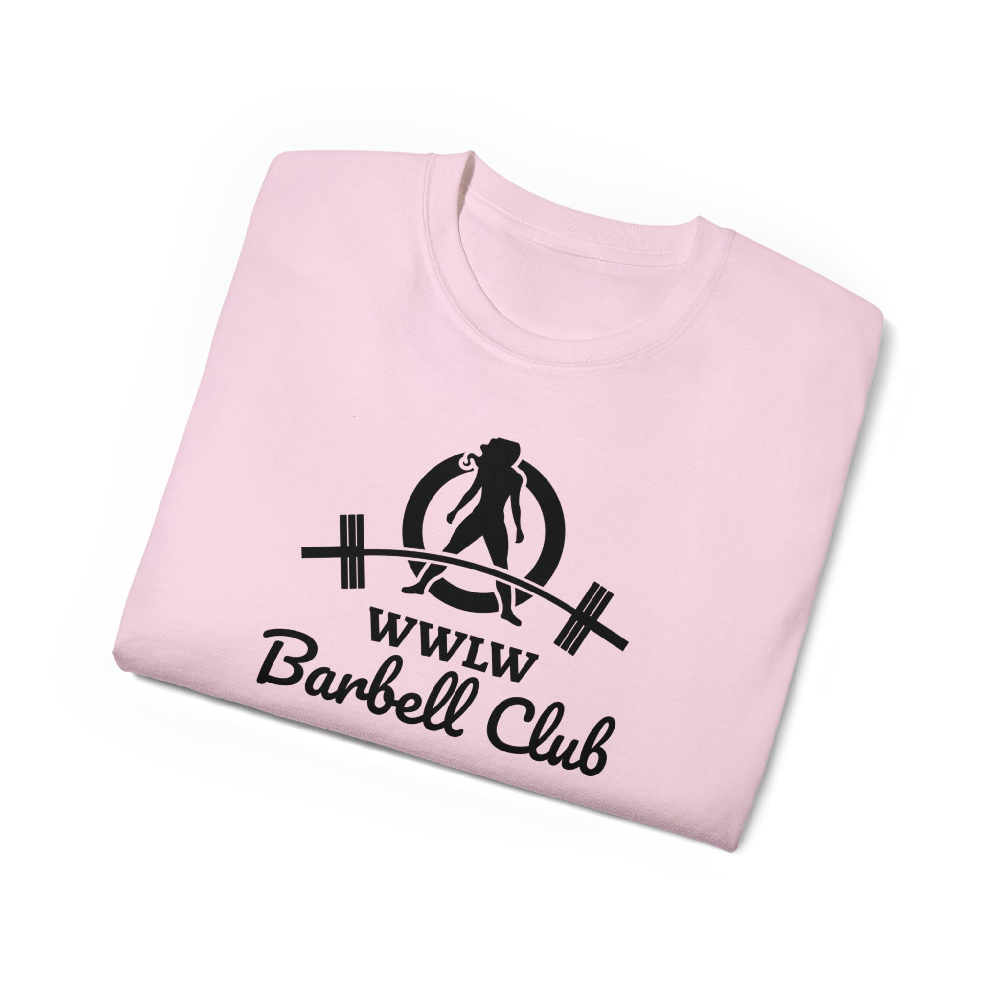 Barbell Club - Unisex Ultra Cotton Tee - Black Logo