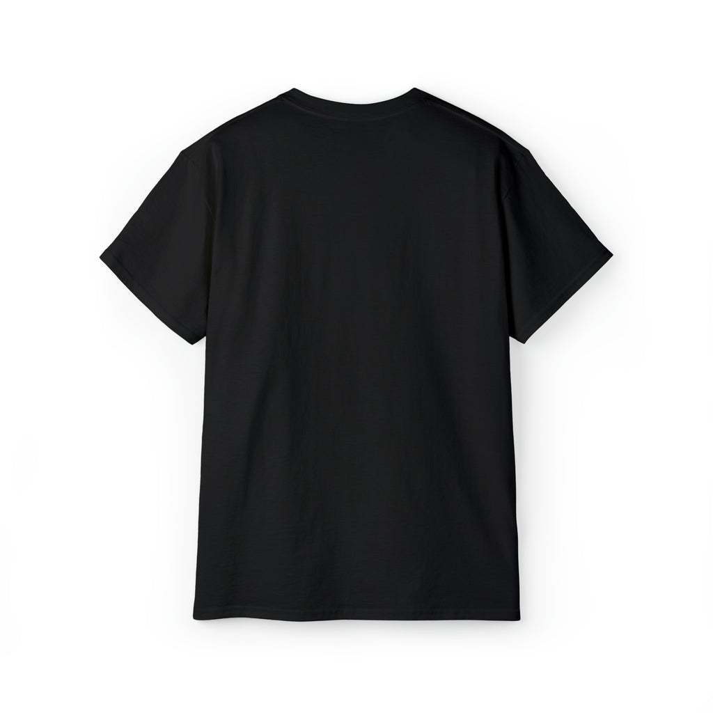 Classic Logo Black - Unisex Ultra Cotton Tee - Plain Back