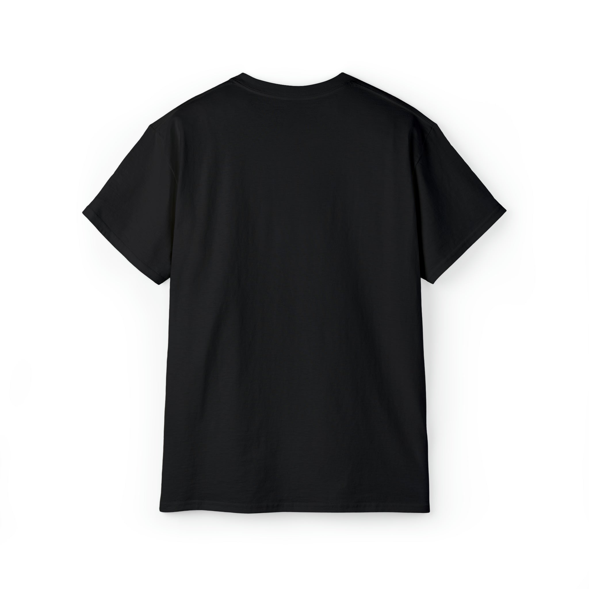 Classic Logo Black - Unisex Ultra Cotton Tee - Plain Back