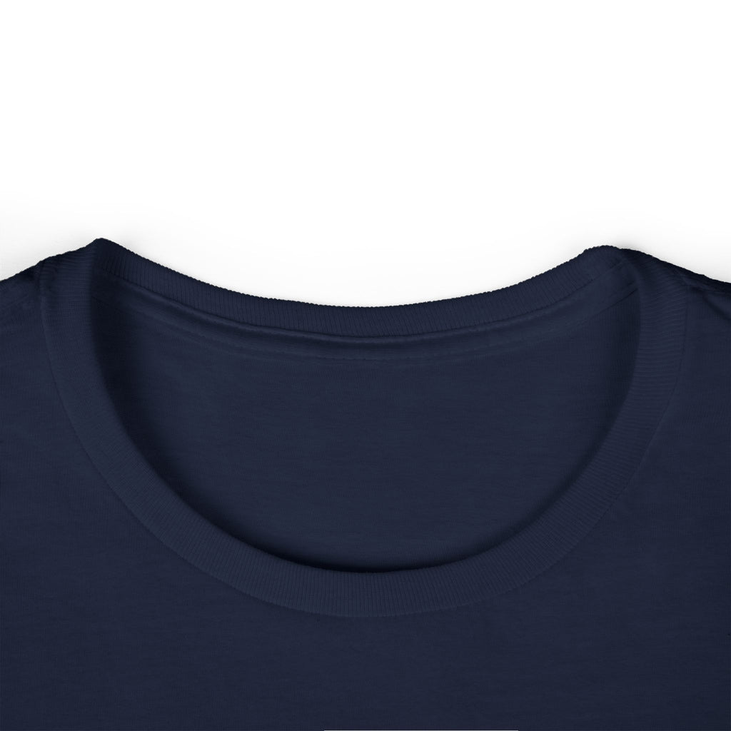 Coffee & A Barbell - Women's Softstyle Tee - Front Logo & Color Back