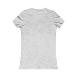 Distressed - Women's Favorite Tee - White Distressed Logo