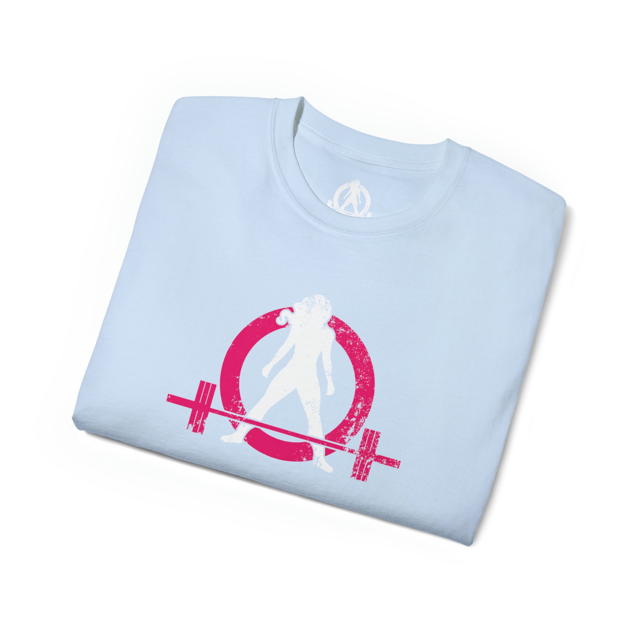 Strong Not Skinny - Unisex Ultra Cotton Tee - Color Distressed Logo