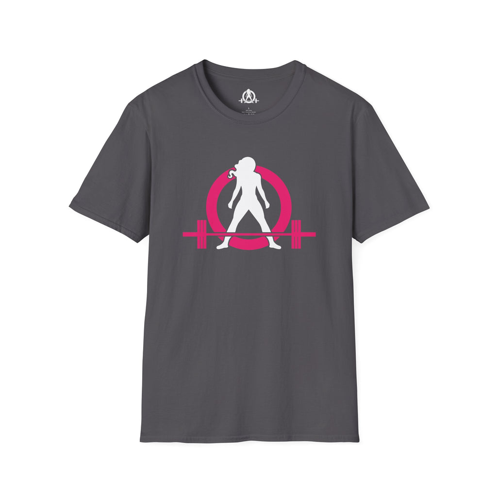 Strong Is Beautiful  - Unisex Softstyle T-Shirt - White Print on on back.