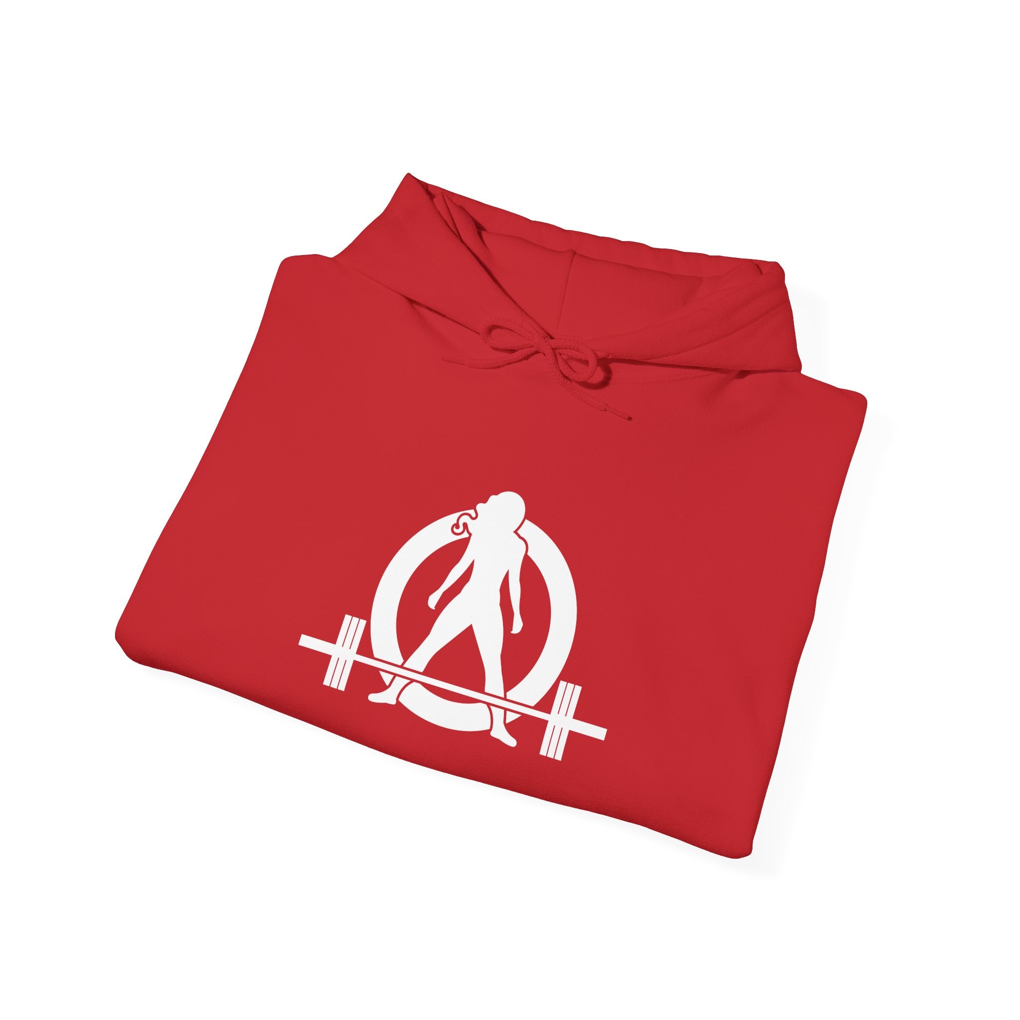 Kick Your Ass - Classic Logo White - Unisex Heavy Blend Hooded Sweatshirt (BEST SELLER)
