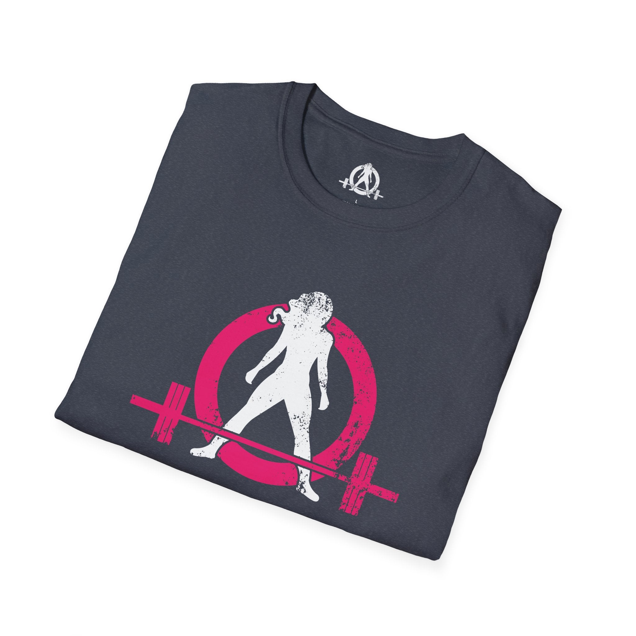 The Bar Is Loaded - Unisex Softstyle T-Shirt - Color Distressed Logo