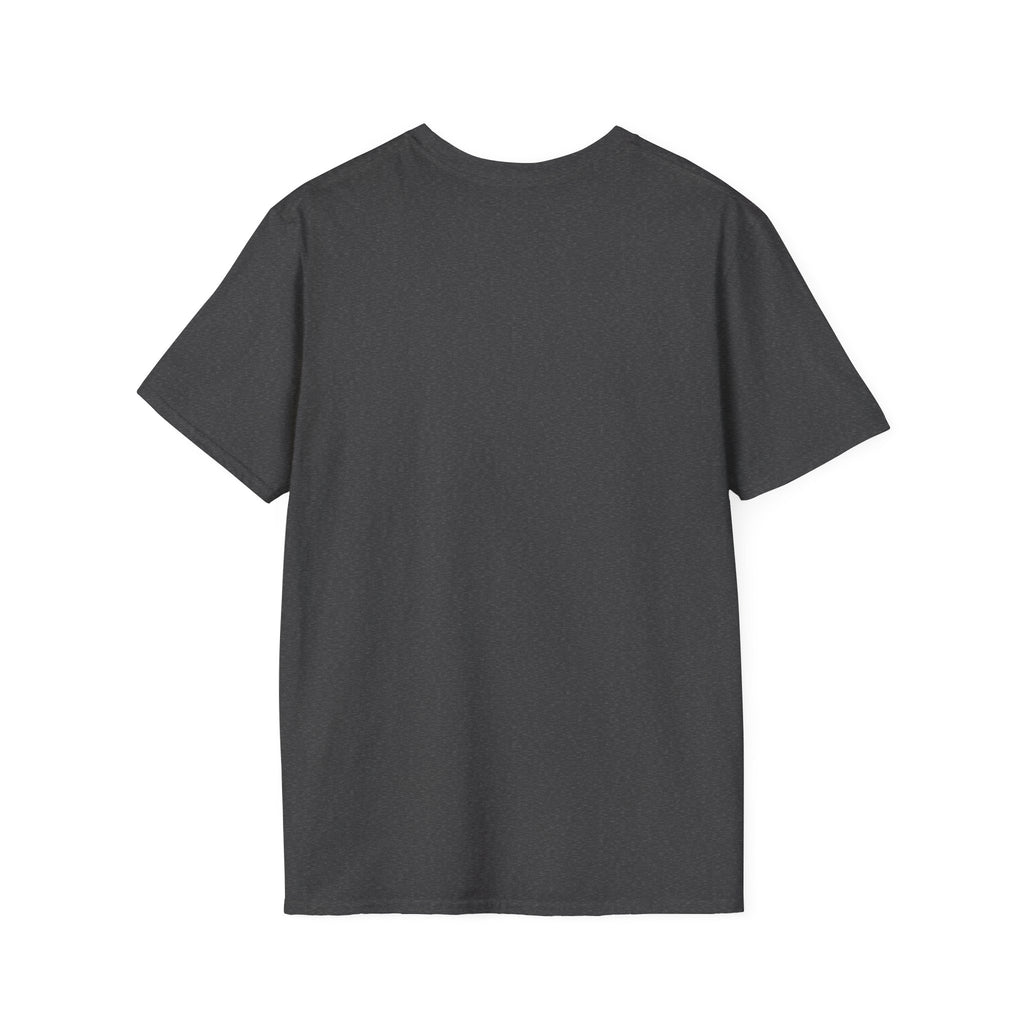 USA Barbell  - Unisex Softstyle T-Shirt - Black Logo - Plain Back