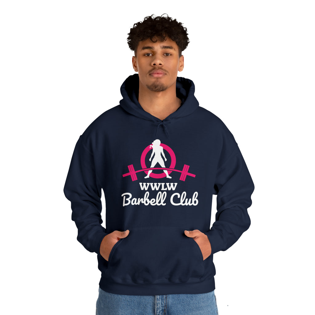 Barbell Club Classic Logo - Unisex Heavy Blend Hooded Sweatshirt