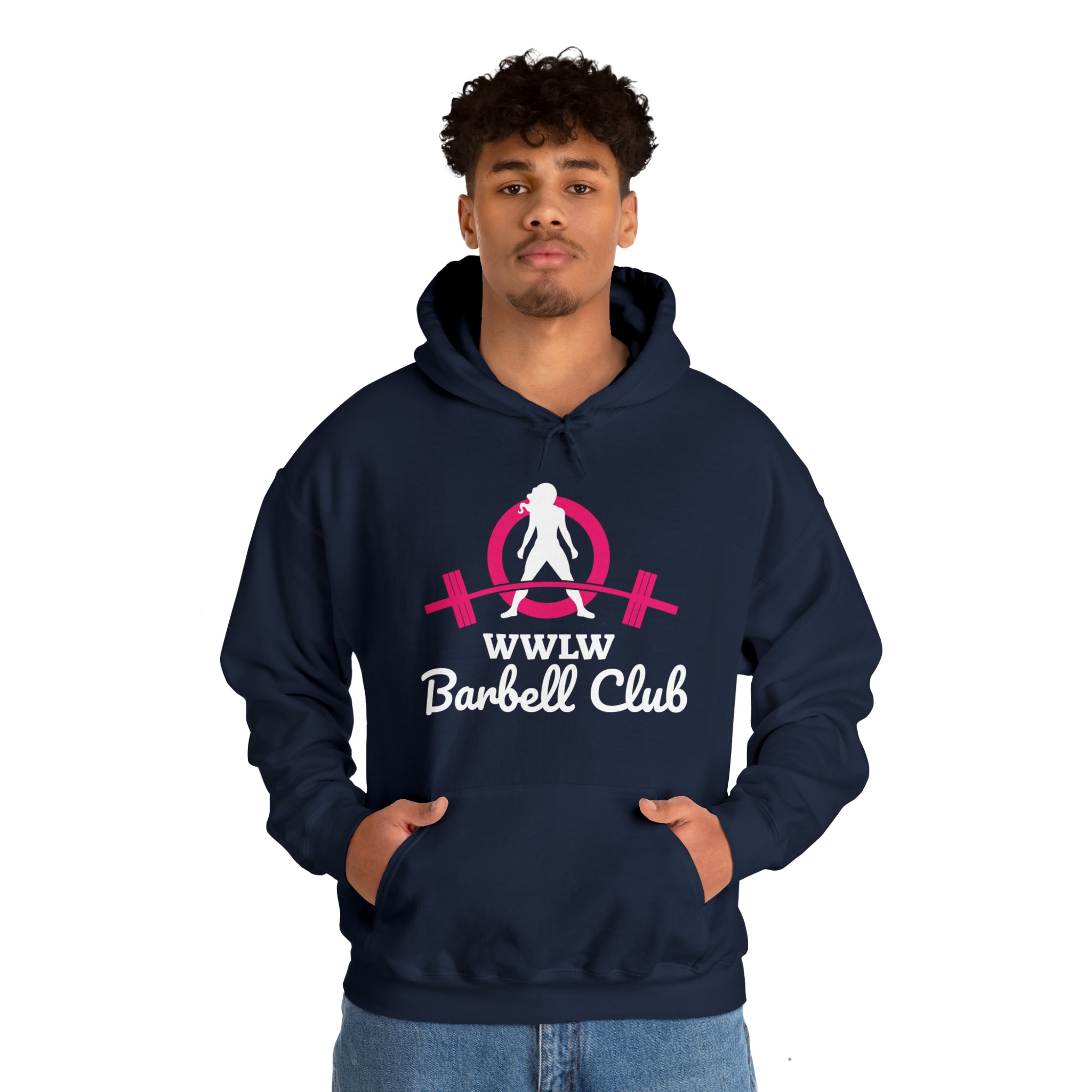 Barbell Club Classic Logo - Unisex Heavy Blend Hooded Sweatshirt