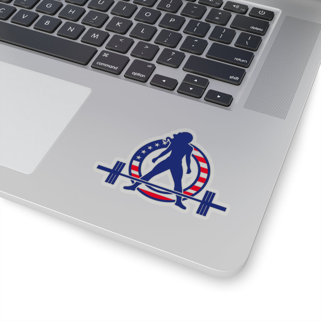 USA Logo - Kiss-Cut Stickers - USA Dark Logo
