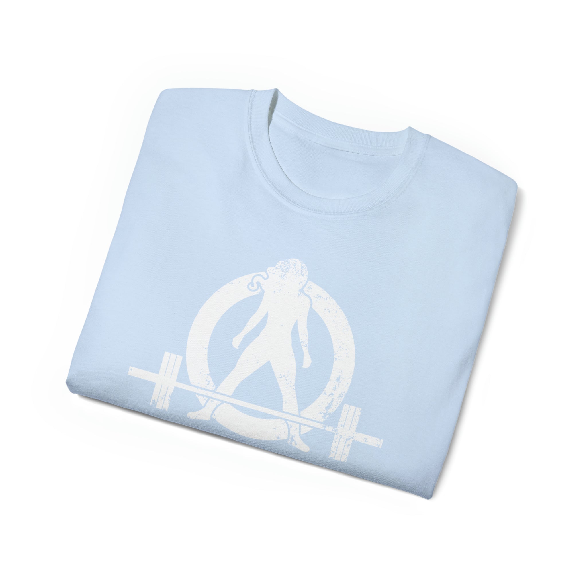 Strong Is Beautiful - Unisex Ultra Cotton Tee - Distressed White Logo - (BEST SELLER)