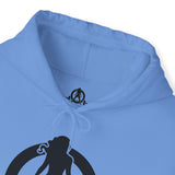 Iron Sharpens Iron - Unisex Heavy Blend Hooded Sweatshirt - Black Print on Front & Back