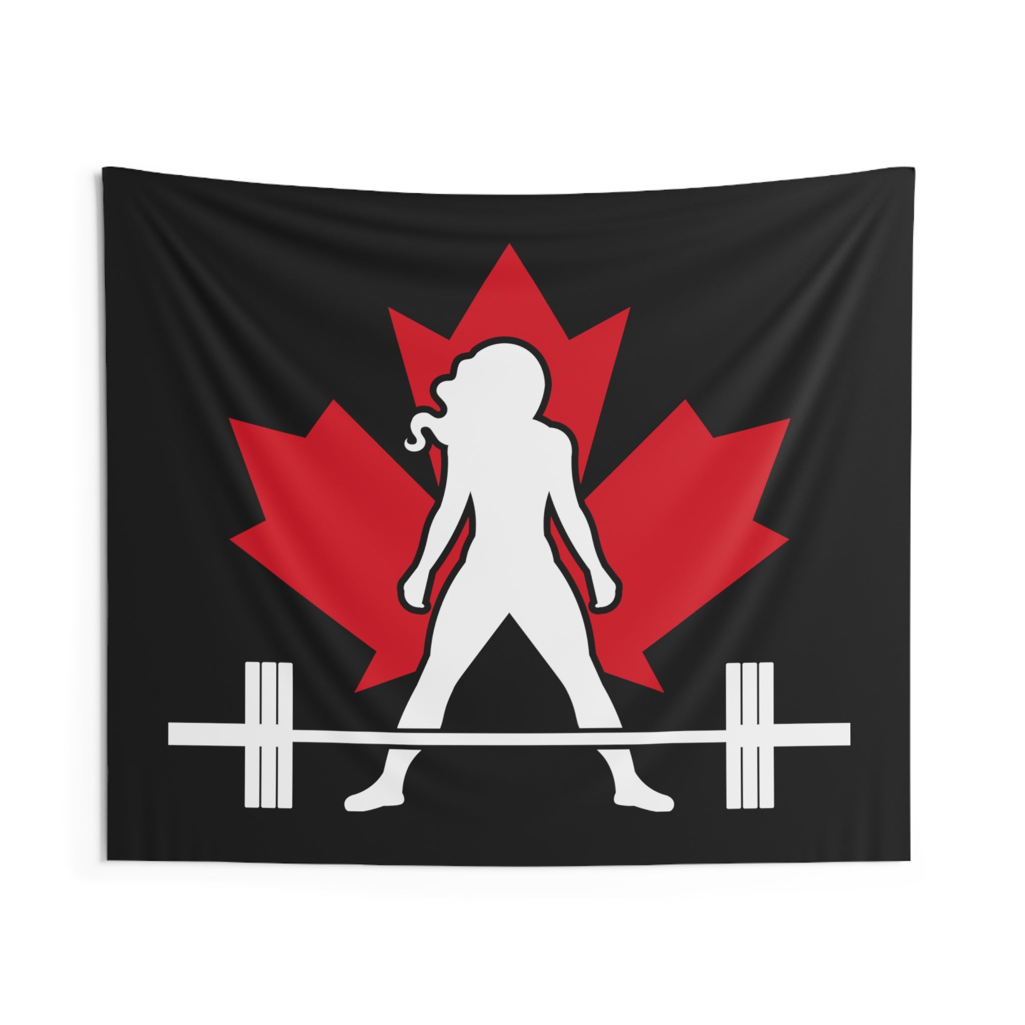 Indoor Wall Tapestries - Canada Dark Logo