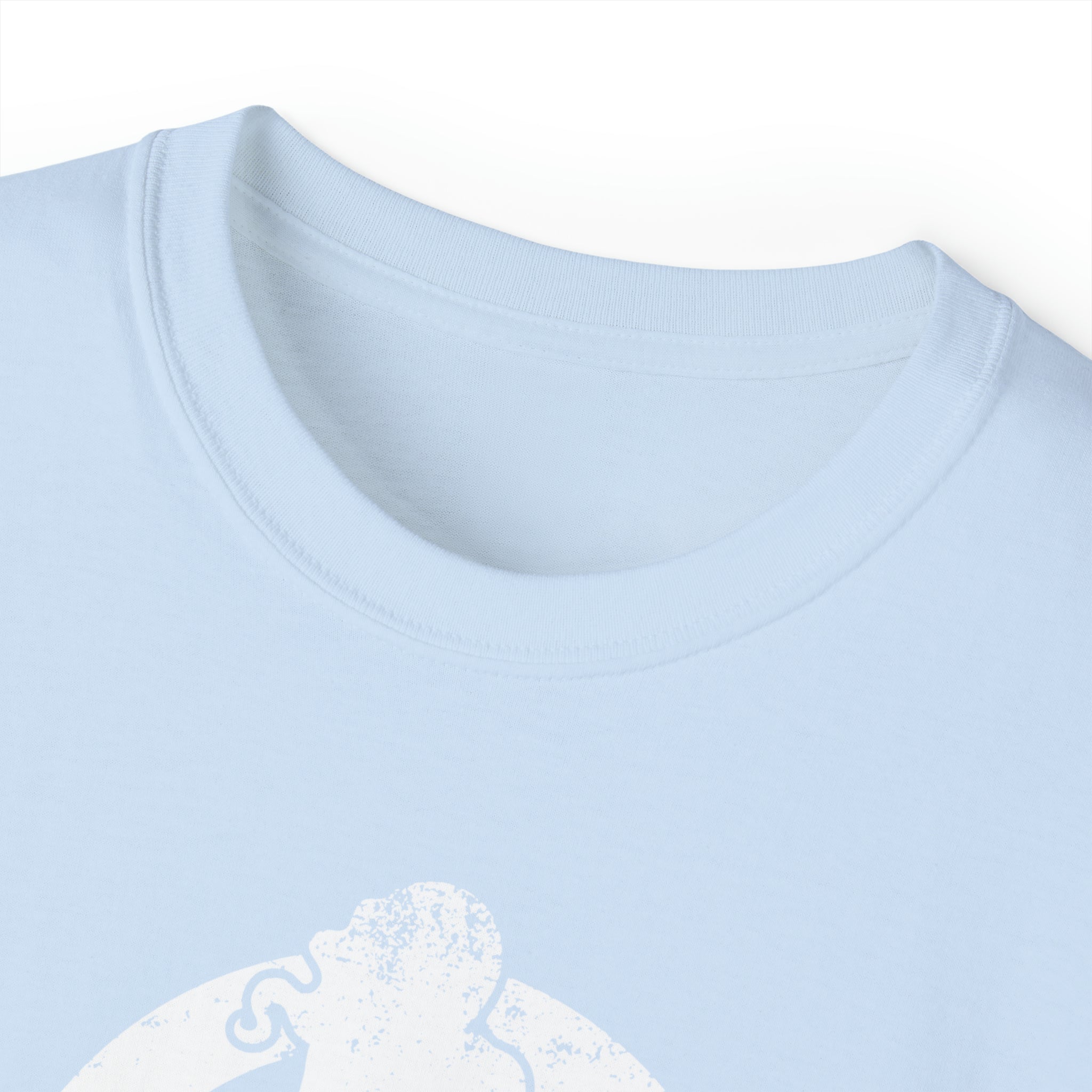 Strong Is Beautiful - Unisex Ultra Cotton Tee - Distressed White Logo - (BEST SELLER)